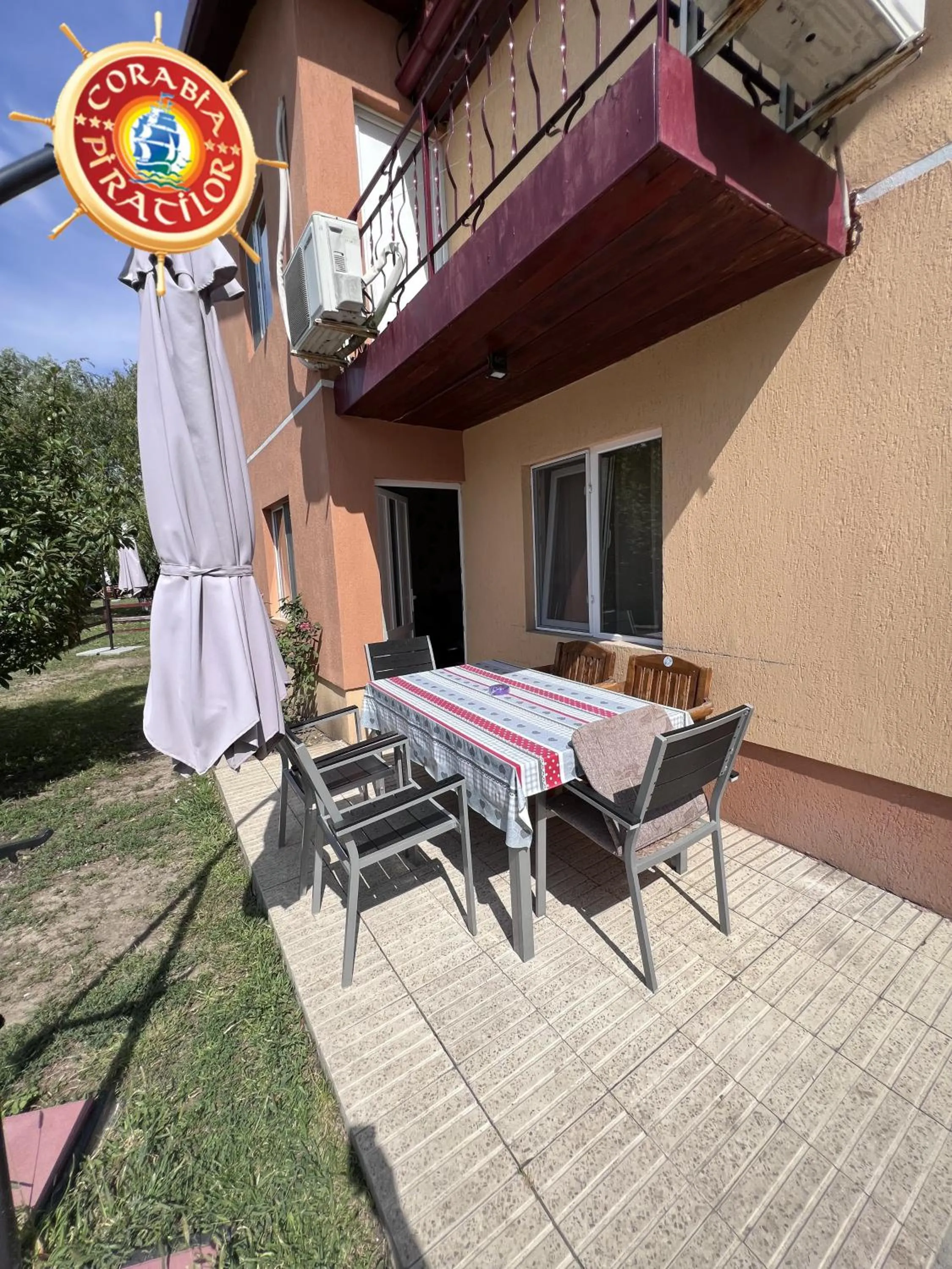 Balcony/Terrace in Club de Vacanta Corabia Piratilor - Family Resort Mamaia Nord
