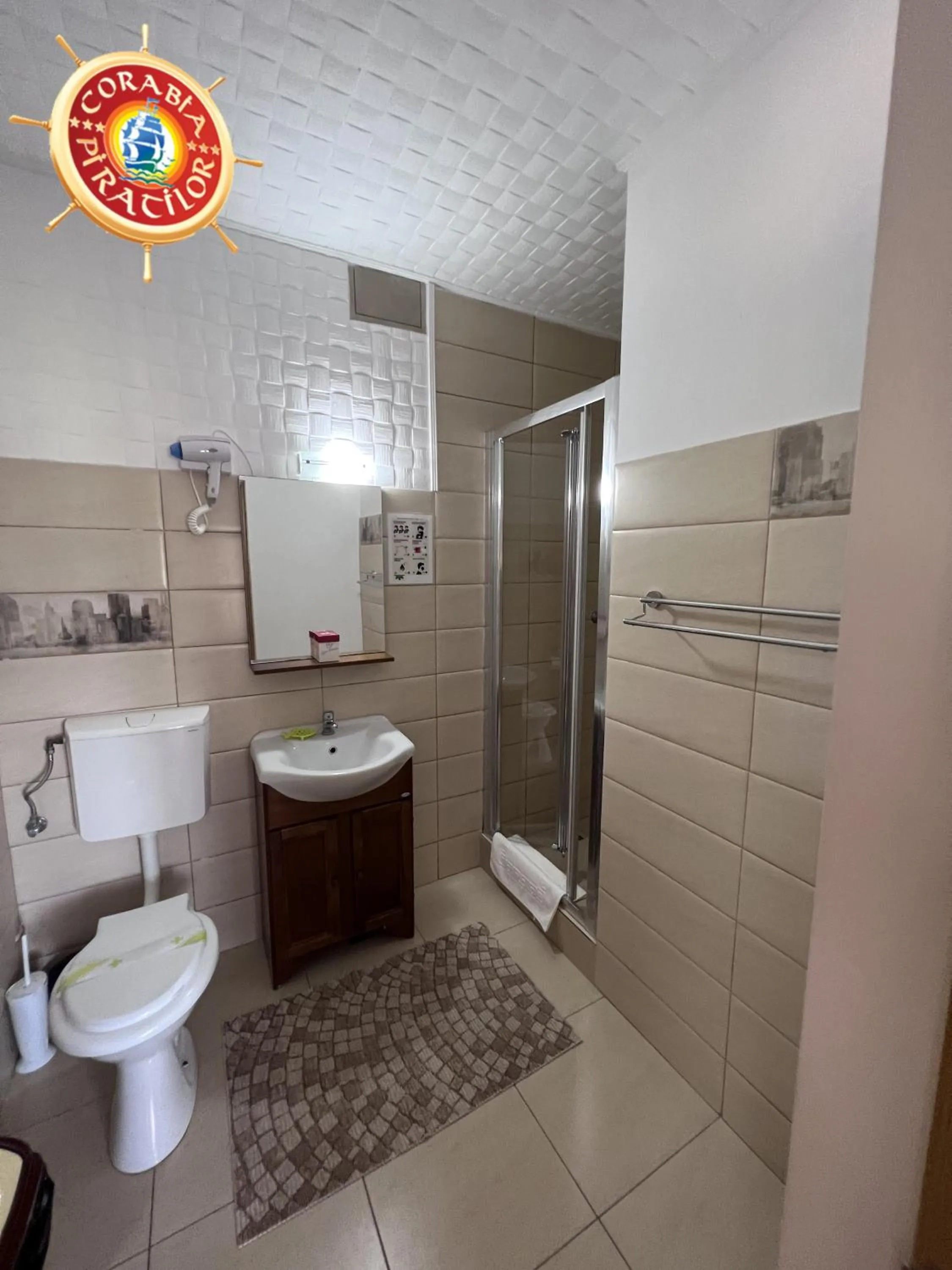 Toilet in Club de Vacanta Corabia Piratilor - Family Resort Mamaia Nord