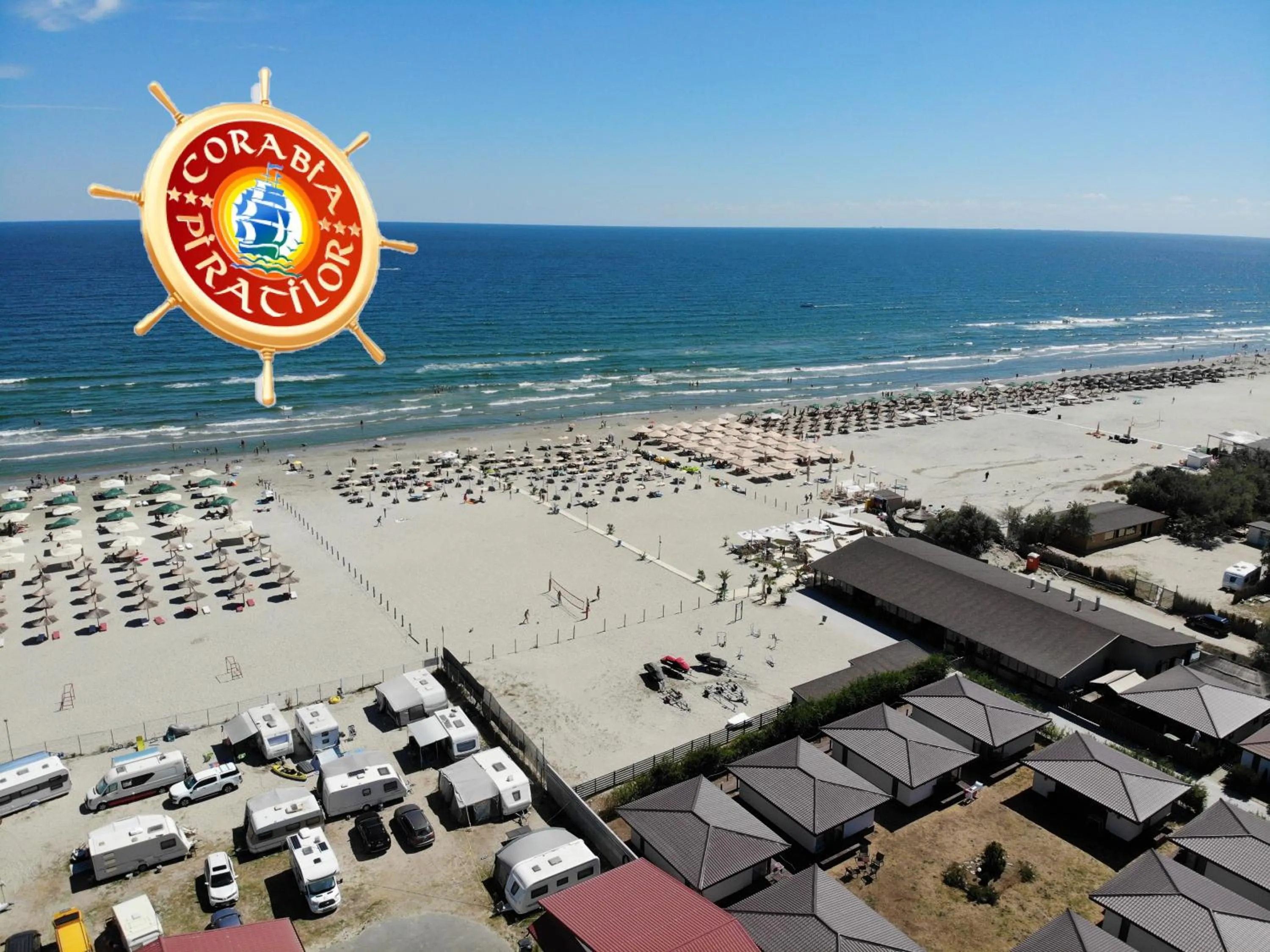 Beach in Club de Vacanta Corabia Piratilor - Family Resort Mamaia Nord