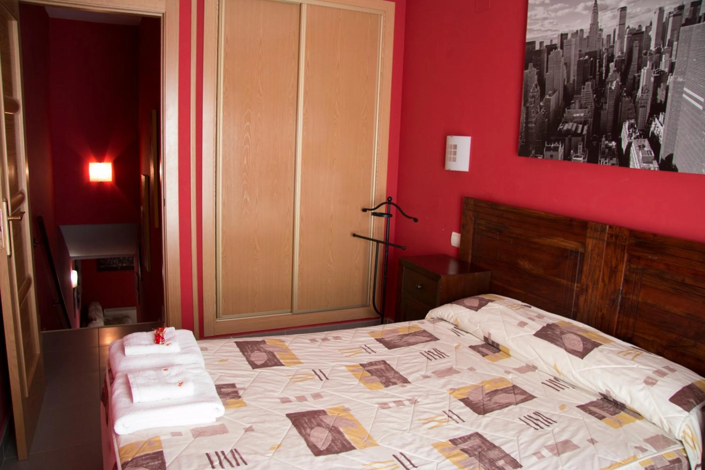 Bed in Apartahotel Rural CollaRubio Luxury