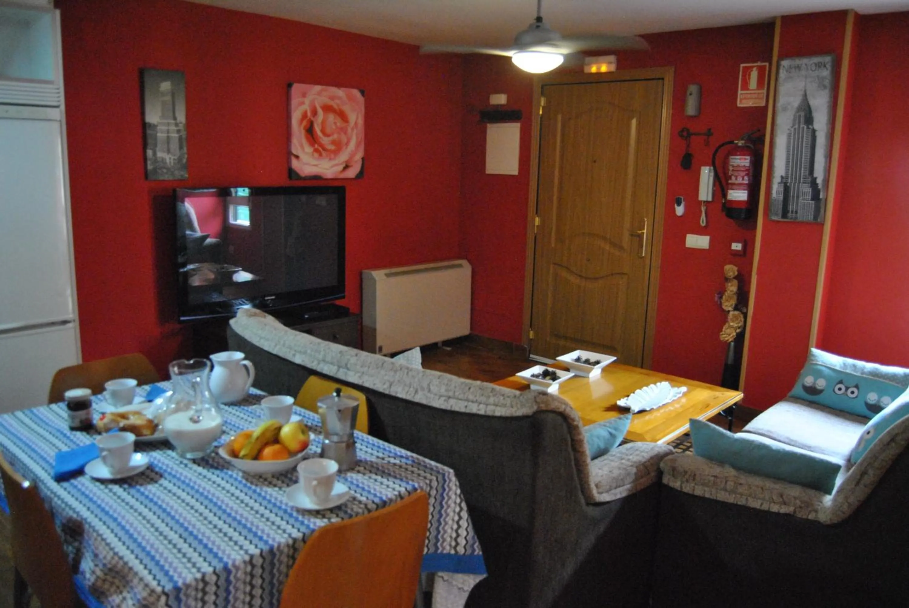 Living room in Apartahotel Rural CollaRubio Luxury