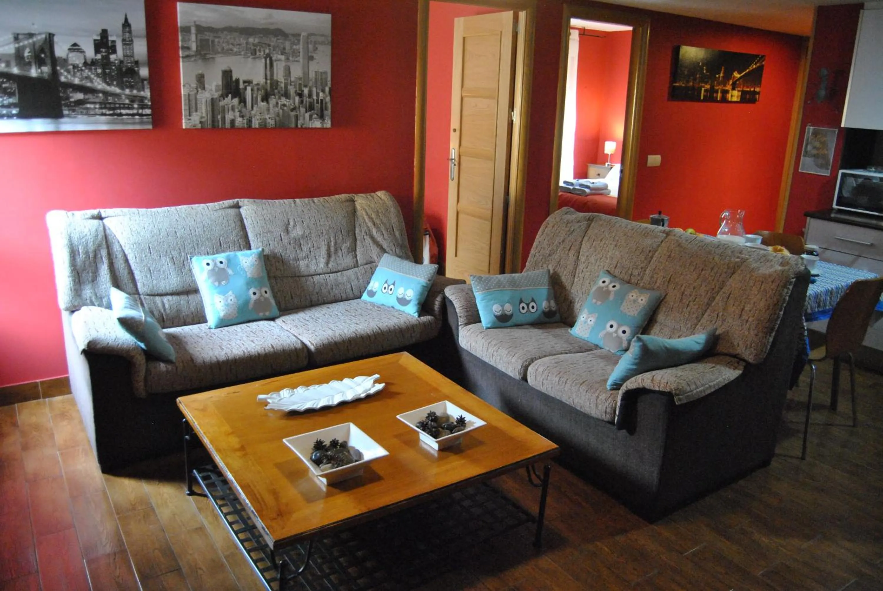 Living room in Apartahotel Rural CollaRubio Luxury