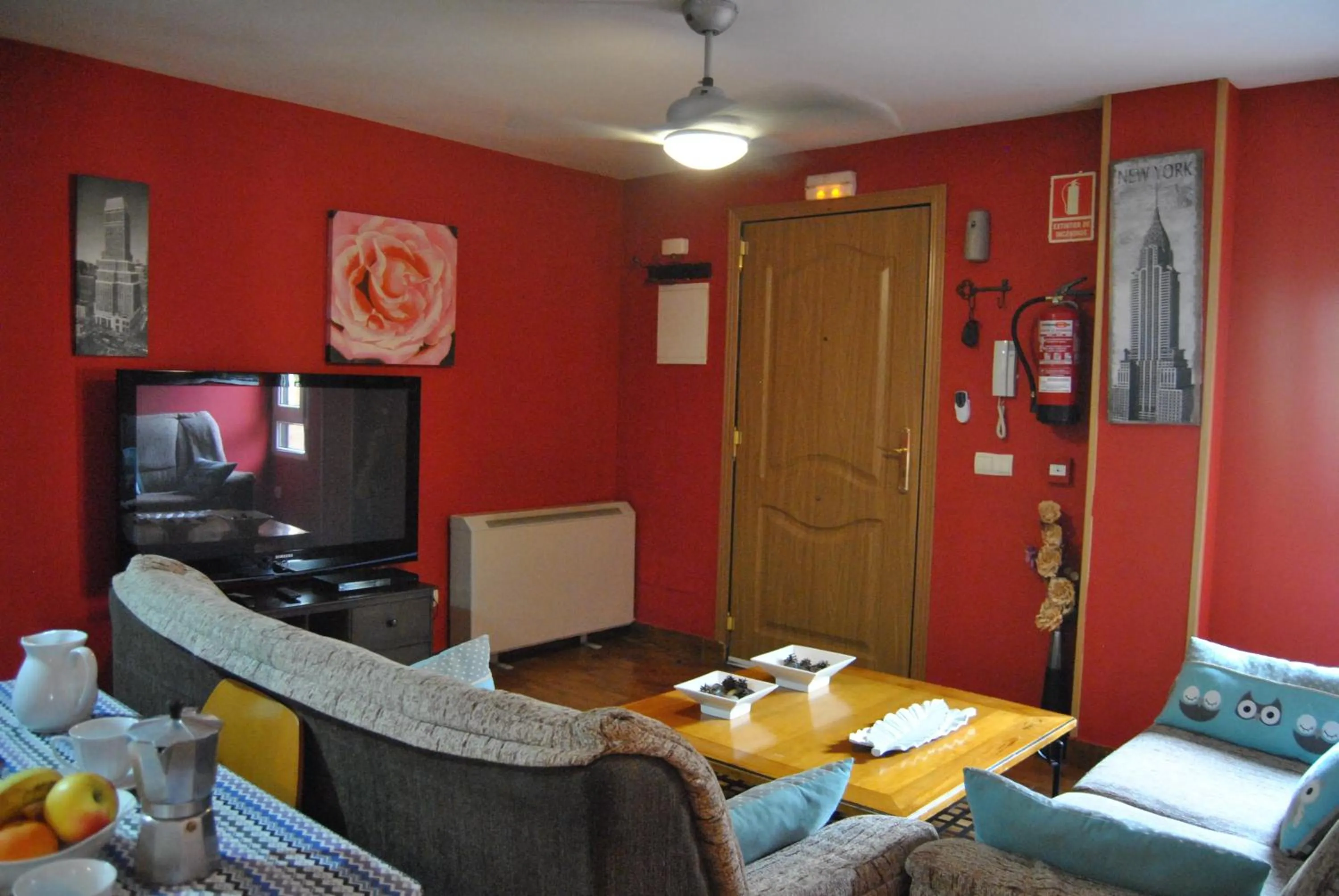 Living room in Apartahotel Rural CollaRubio Luxury