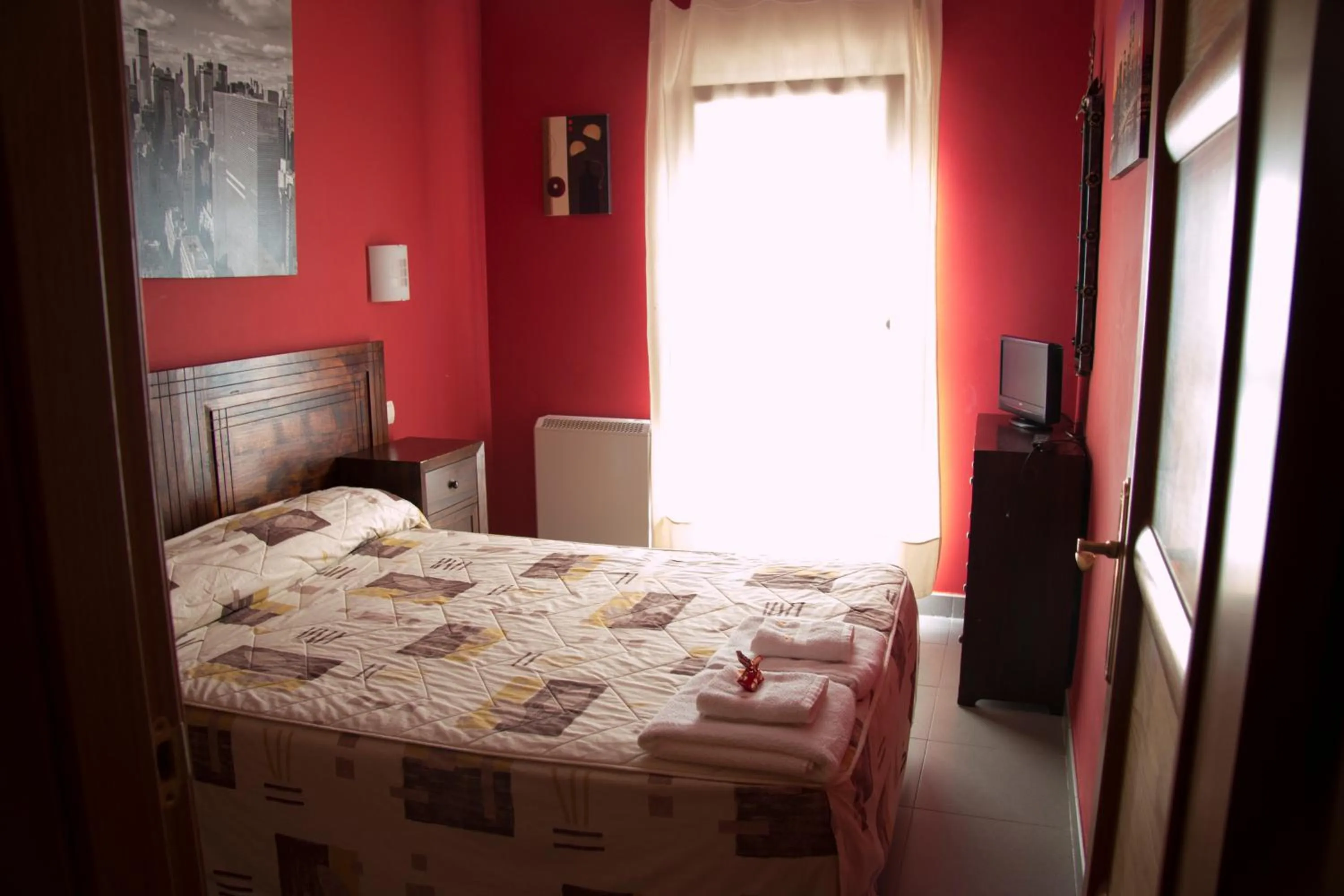 Bed in Apartahotel Rural CollaRubio Luxury