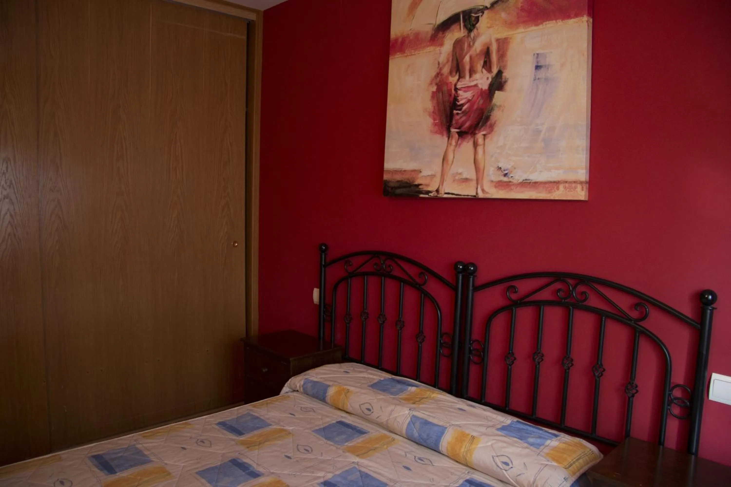 Bed in Apartahotel Rural CollaRubio Luxury