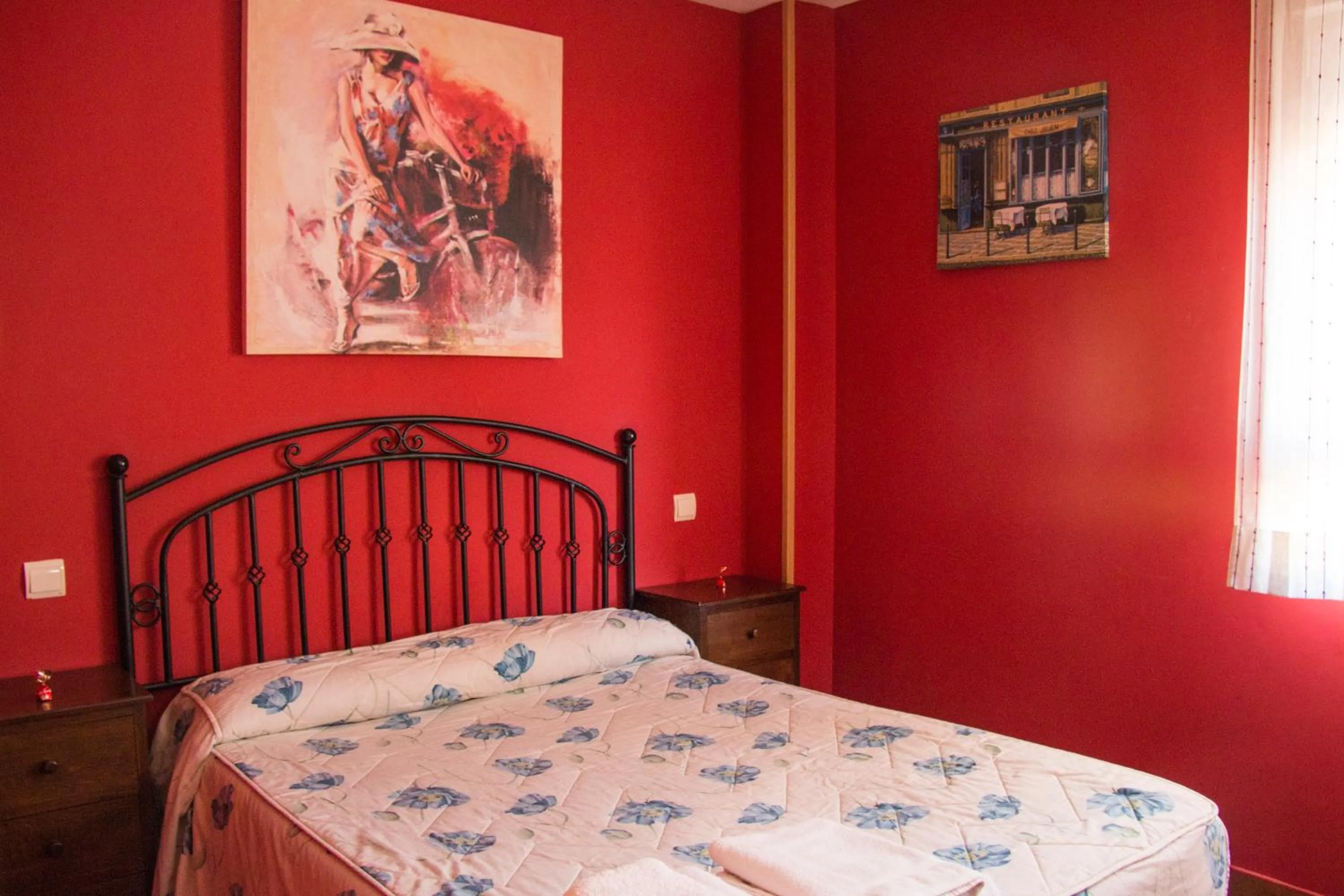 Bed in Apartahotel Rural CollaRubio Luxury