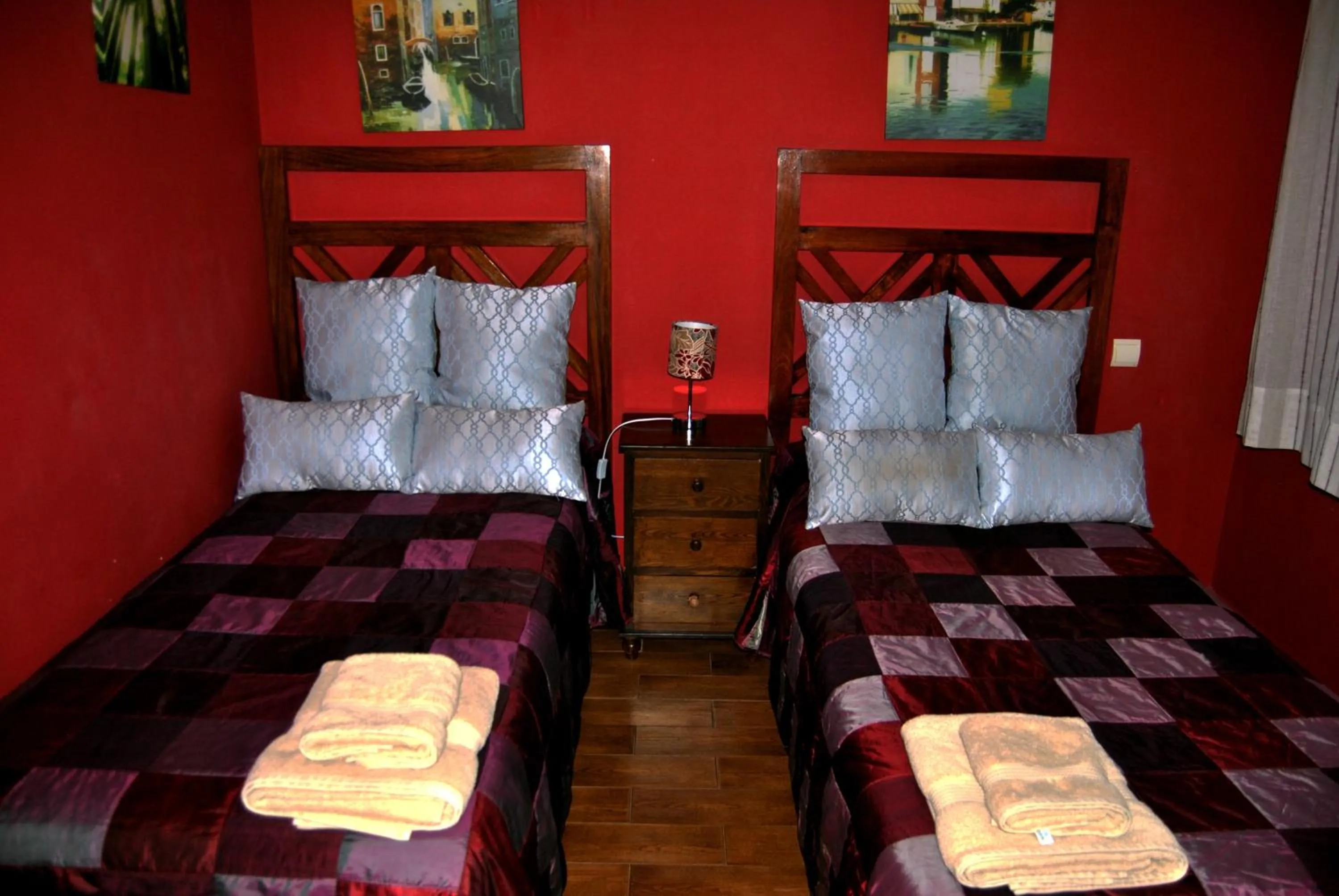 Bed in Apartahotel Rural CollaRubio Luxury