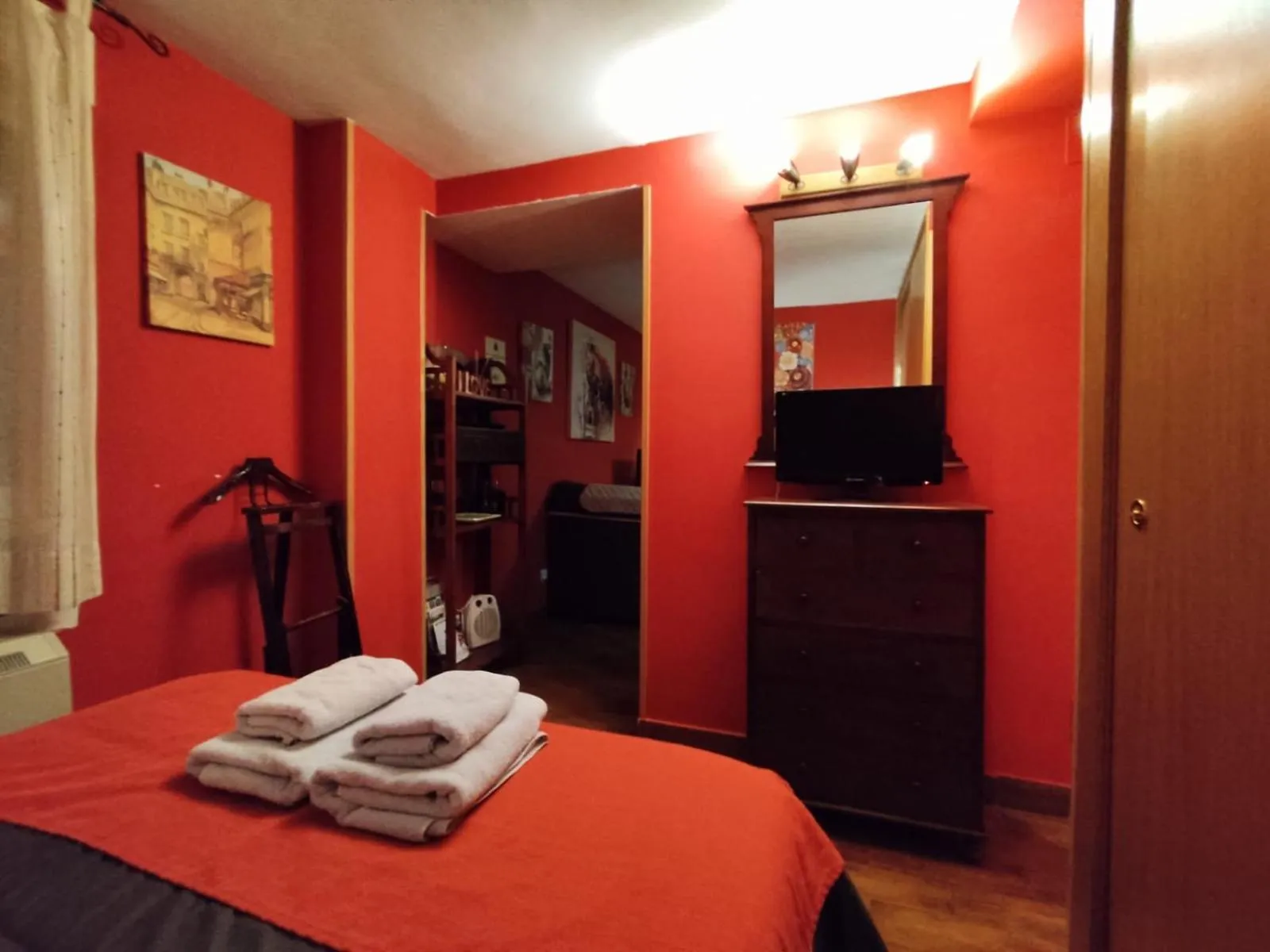 Bed in Apartahotel Rural CollaRubio Luxury