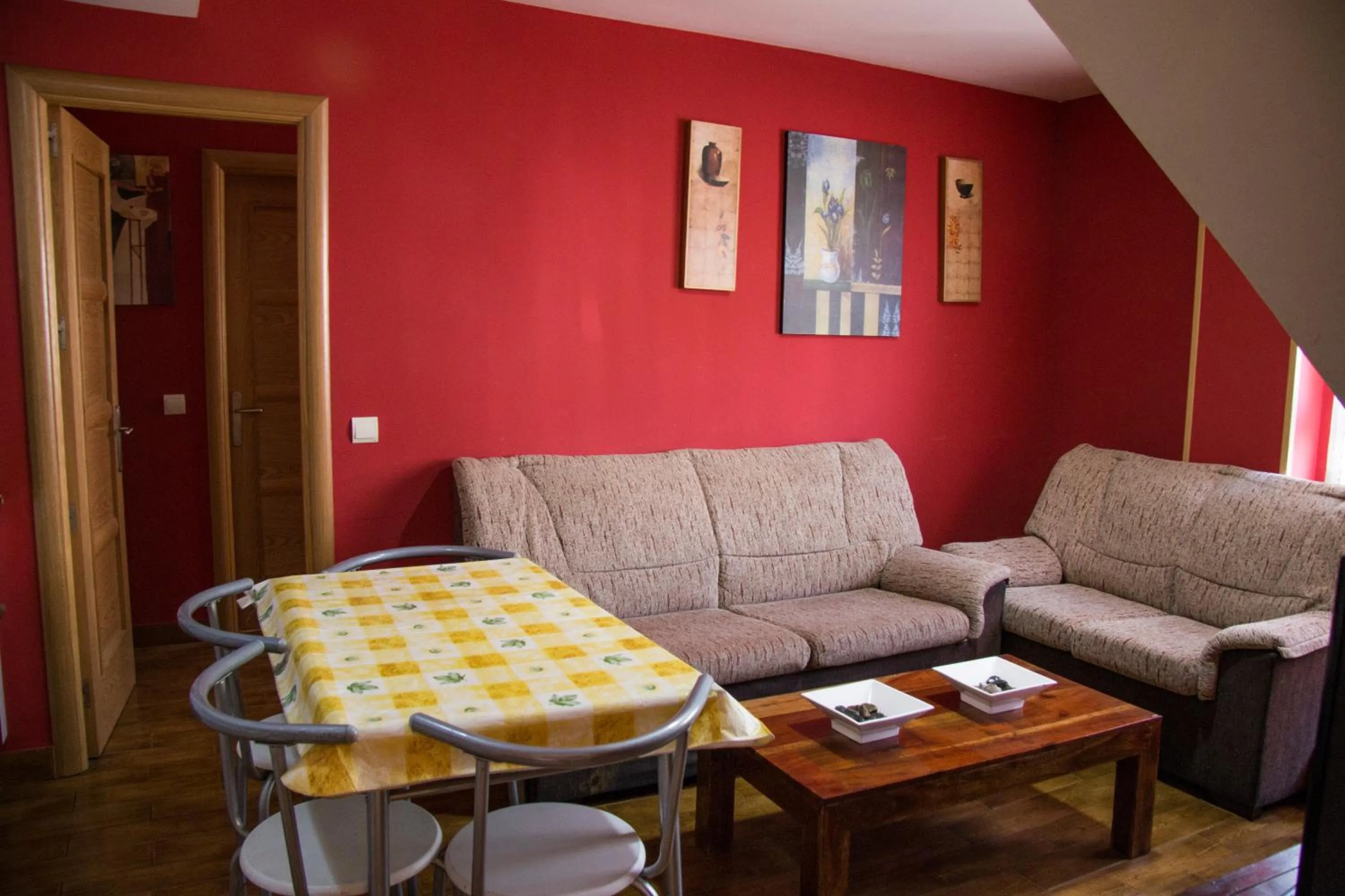 Living room in Apartahotel Rural CollaRubio Luxury