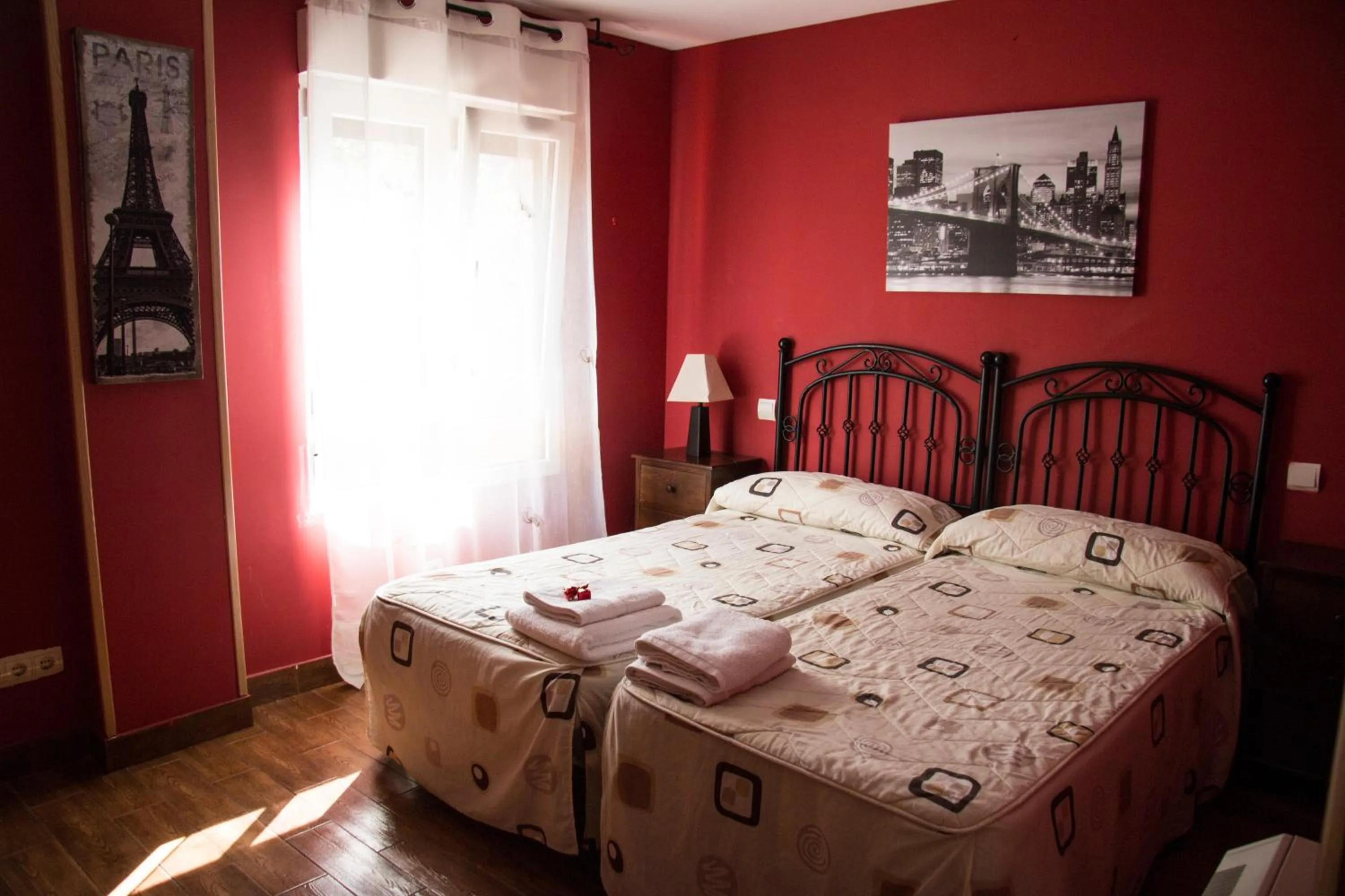 Bed in Apartahotel Rural CollaRubio Luxury