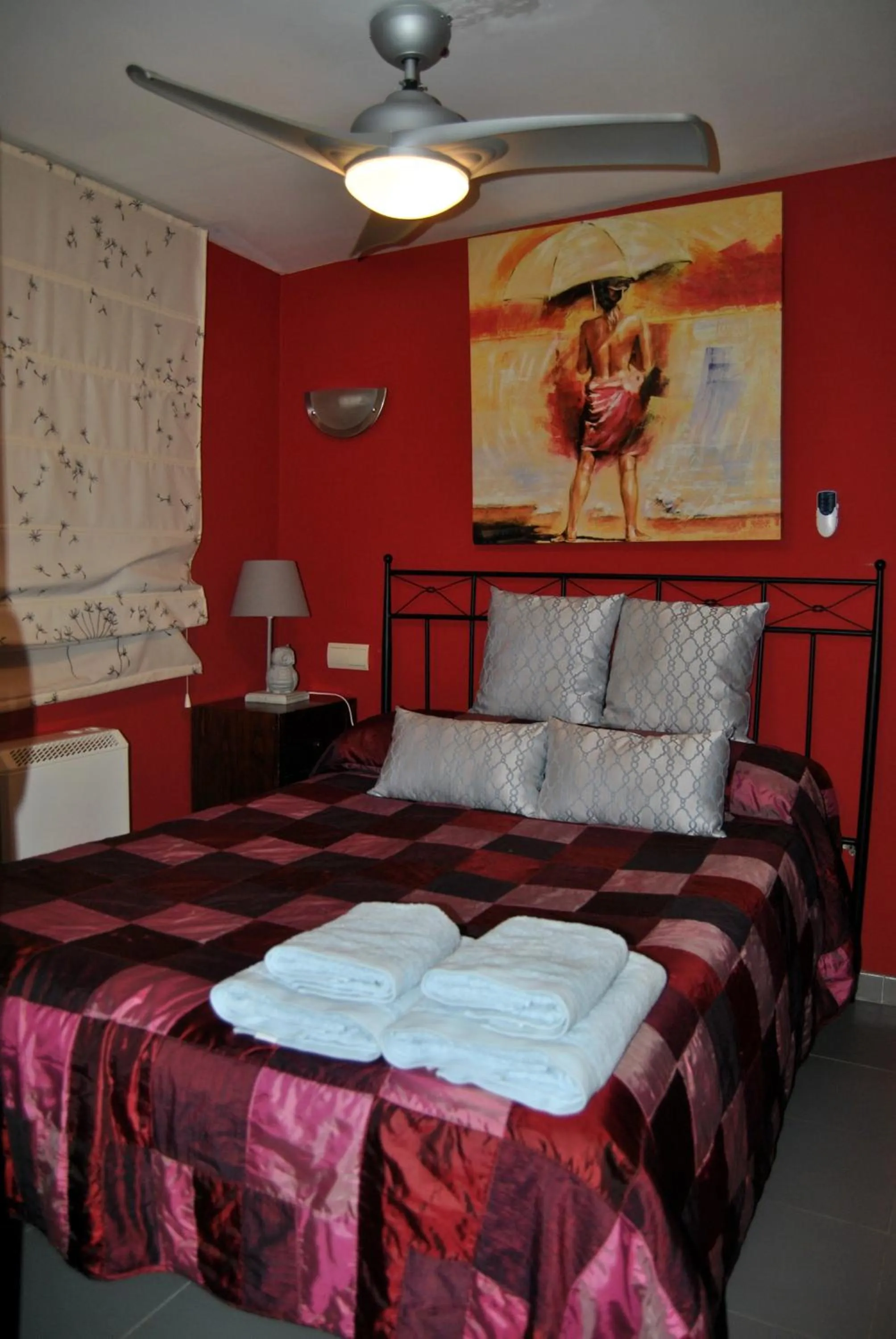 Bed in Apartahotel Rural CollaRubio Luxury