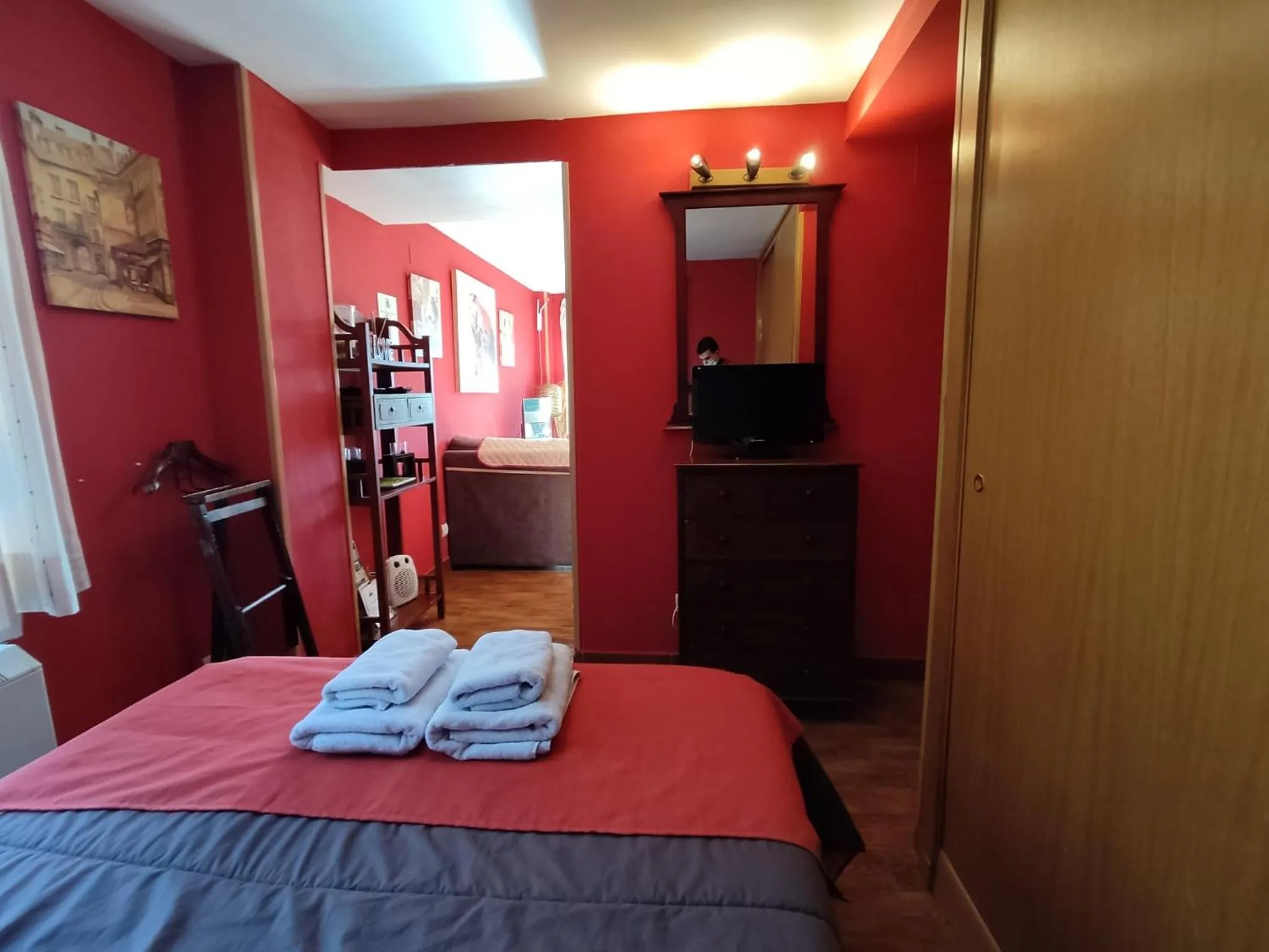 Bed in Apartahotel Rural CollaRubio Luxury