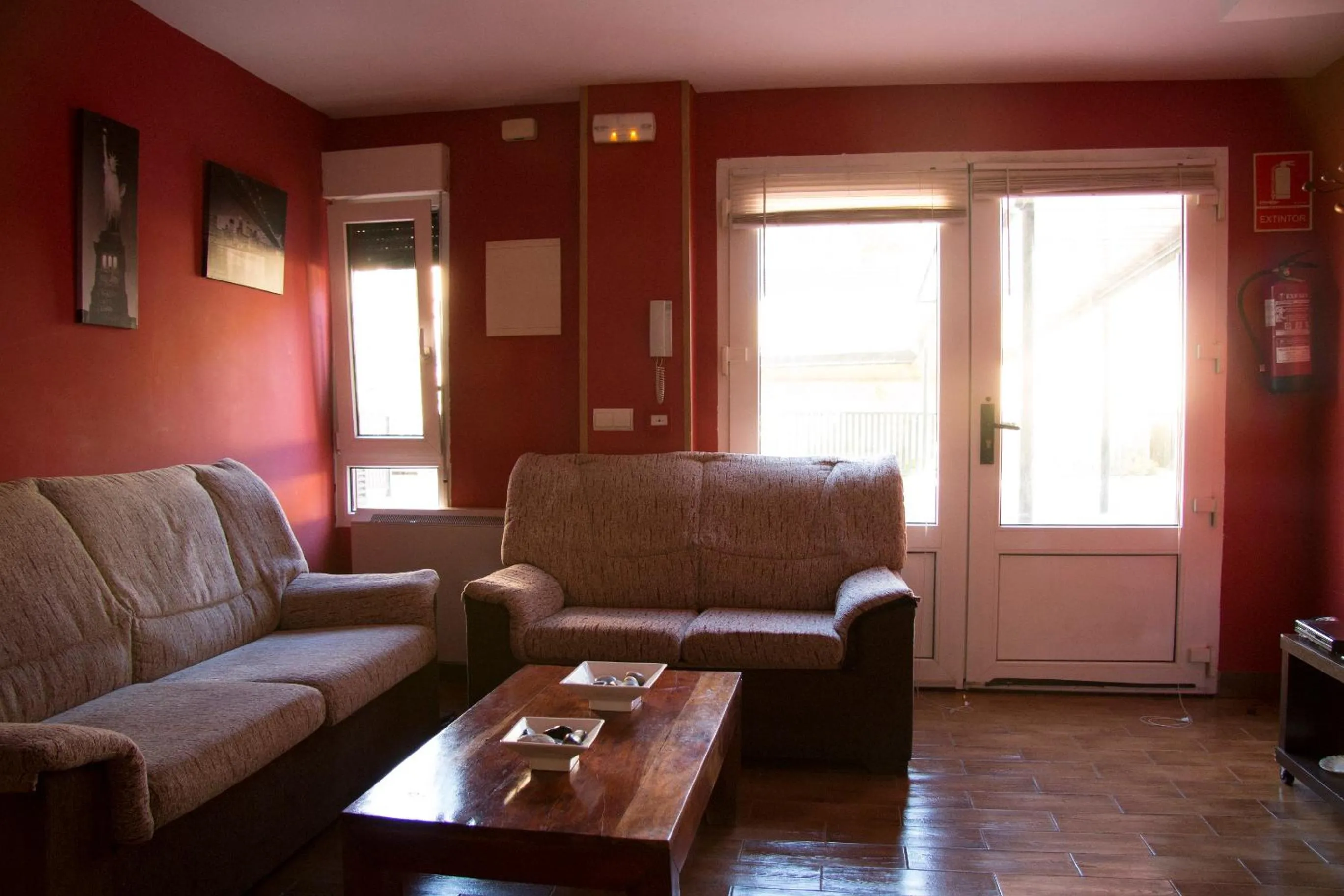 Living room in Apartahotel Rural CollaRubio Luxury