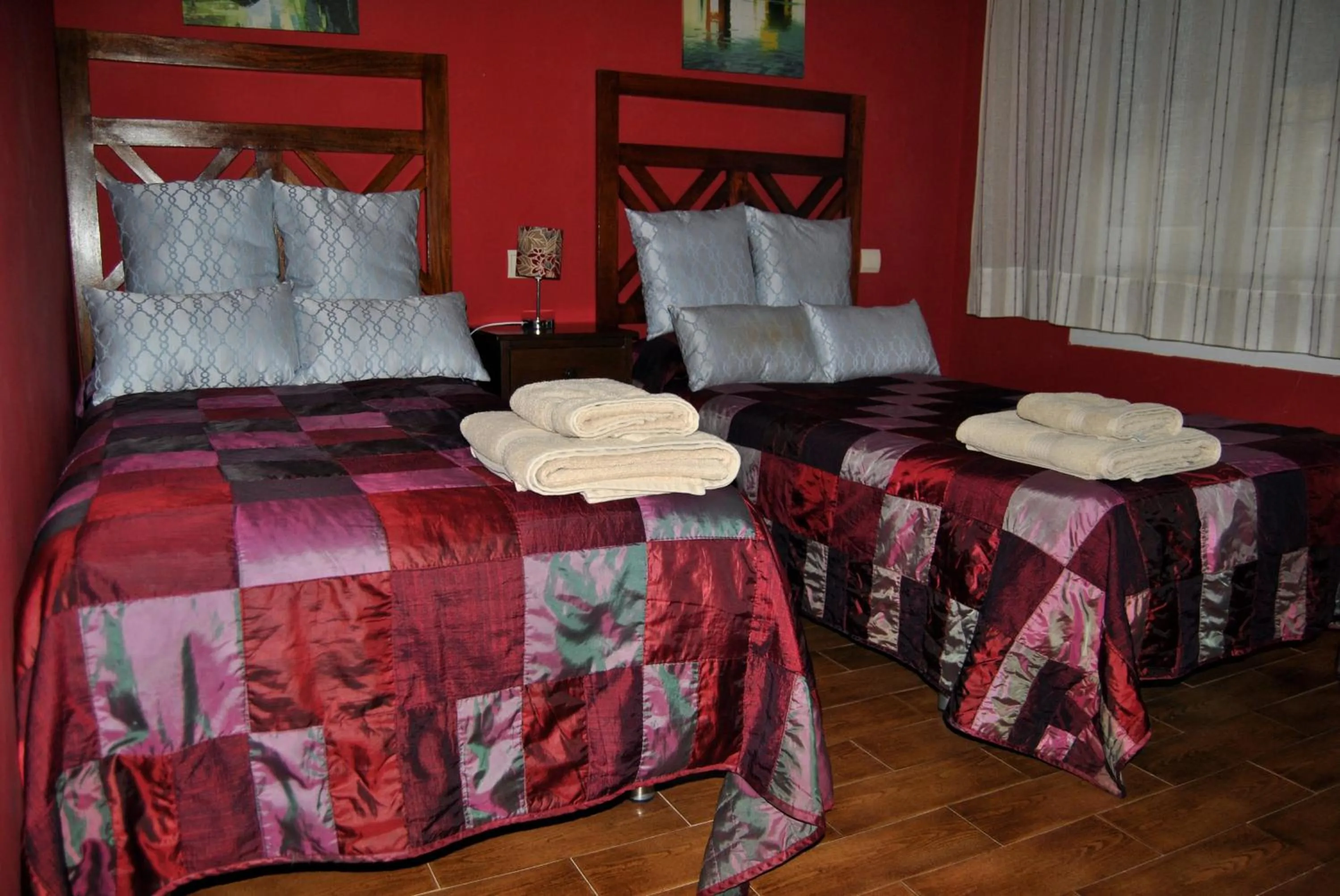 Bed in Apartahotel Rural CollaRubio Luxury