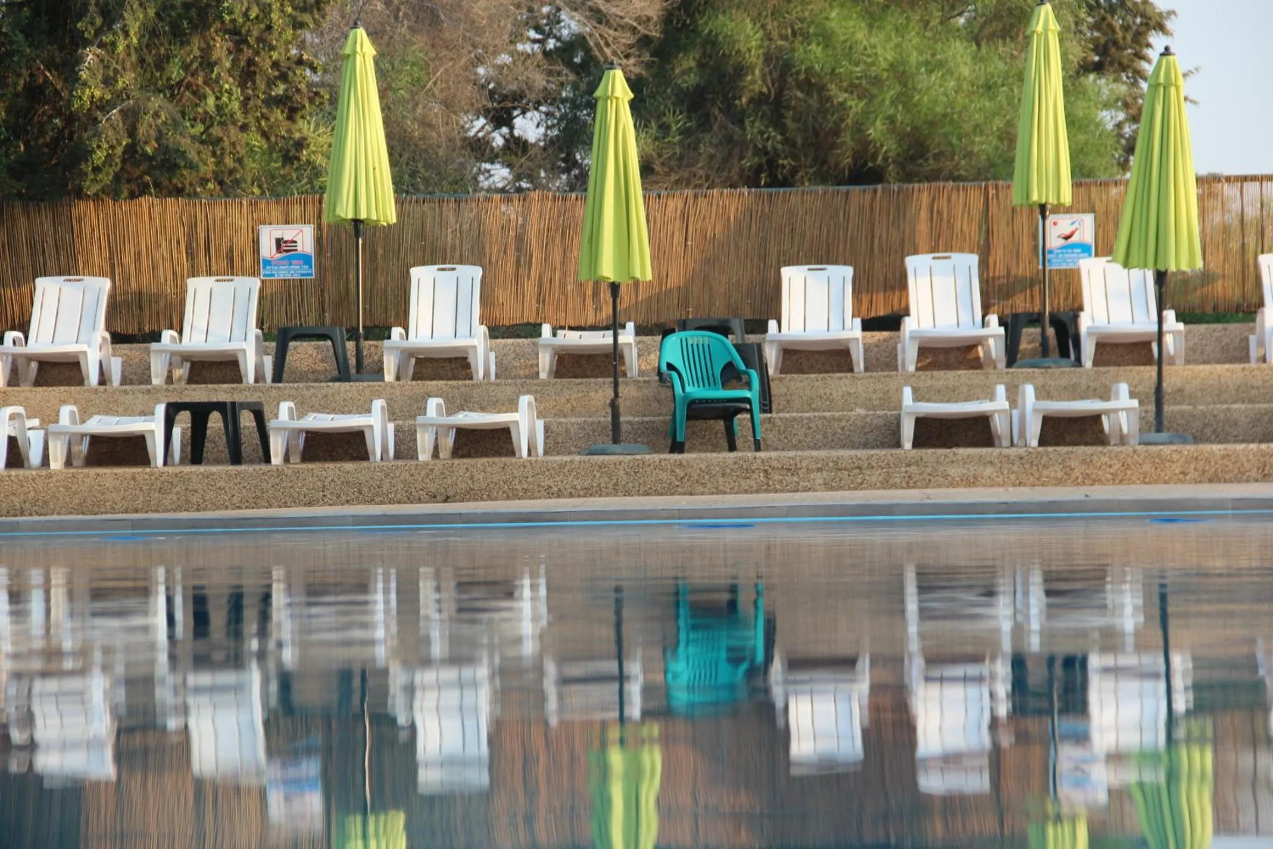 Swimming pool in Neve Shalom Hotel