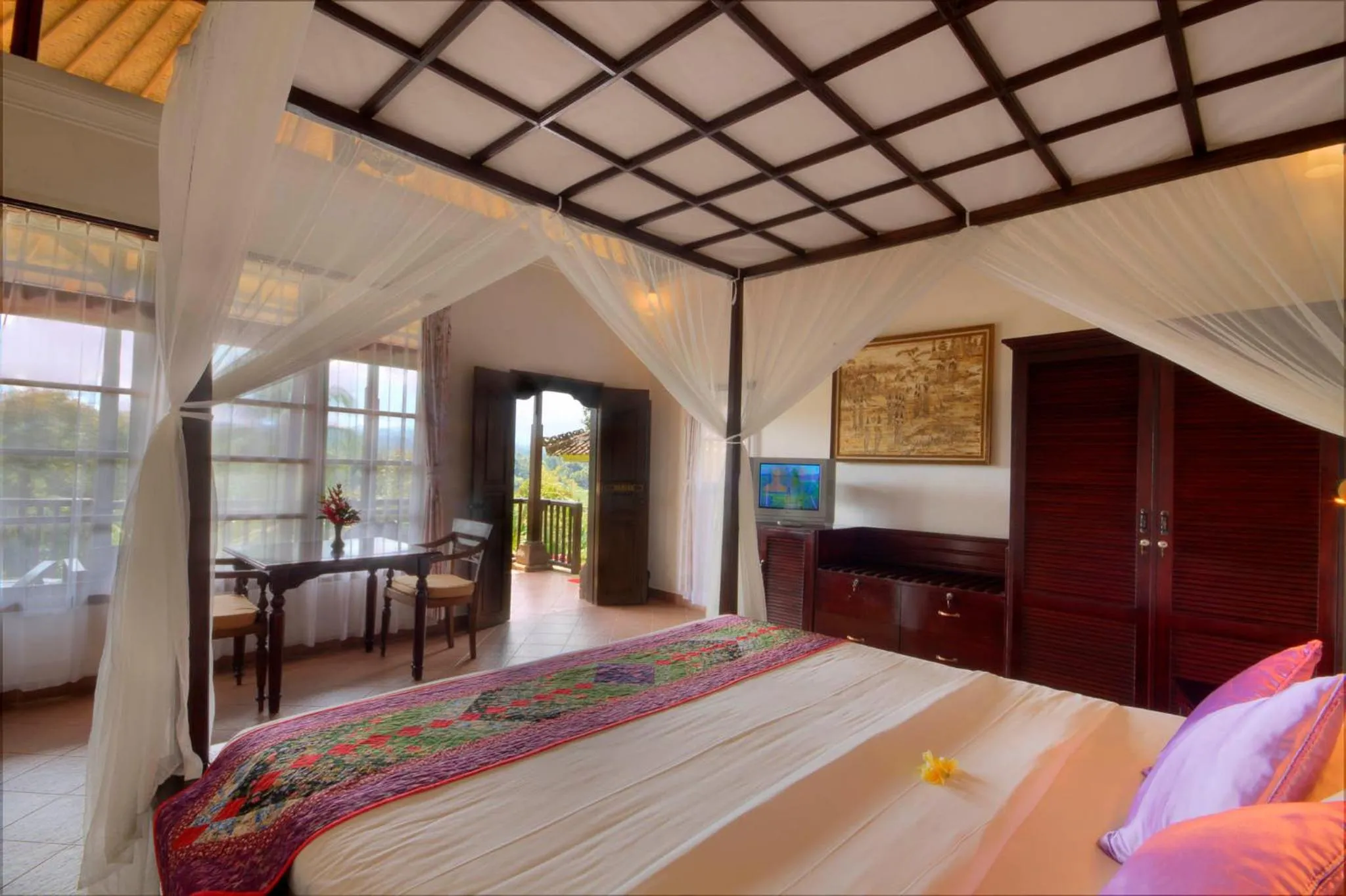 Photo of the whole room, Bed in Cempaka Belimbing Villa