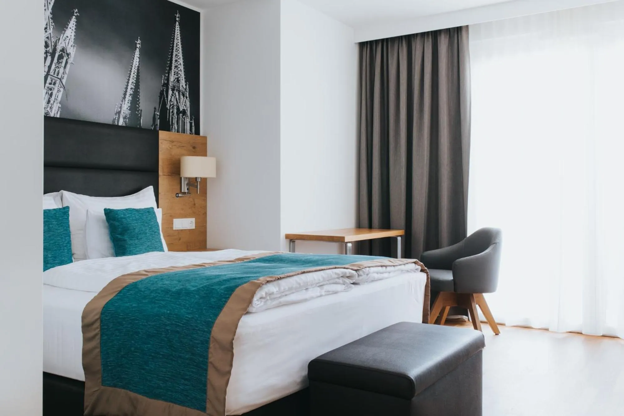 Bed in Parks 73 The Townhouse Hotel