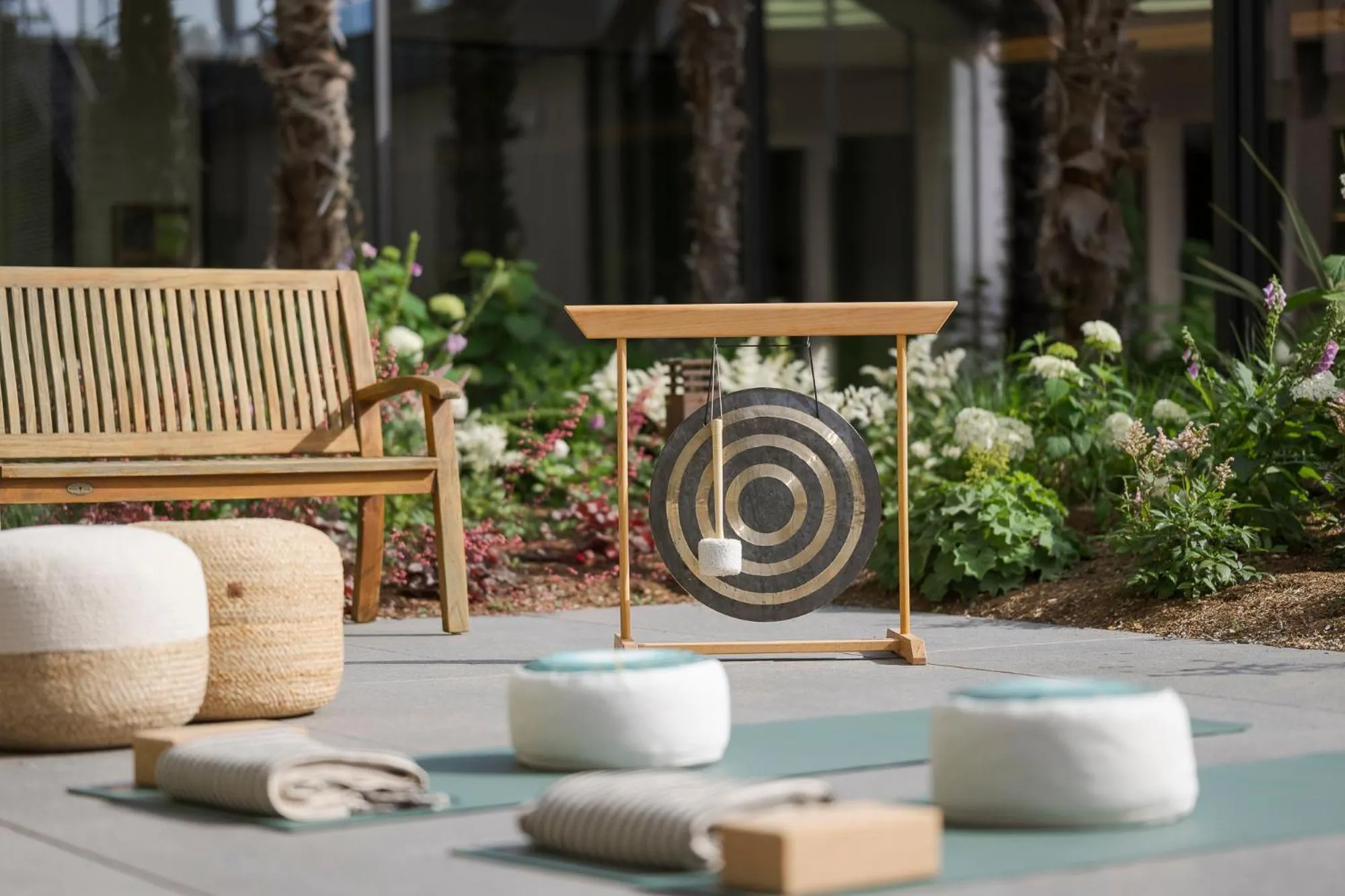 Patio in La Maiena Meran Resort