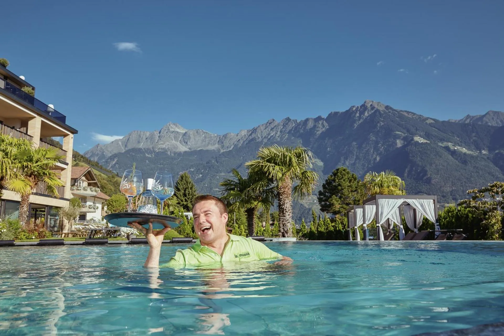 Staff in La Maiena Meran Resort