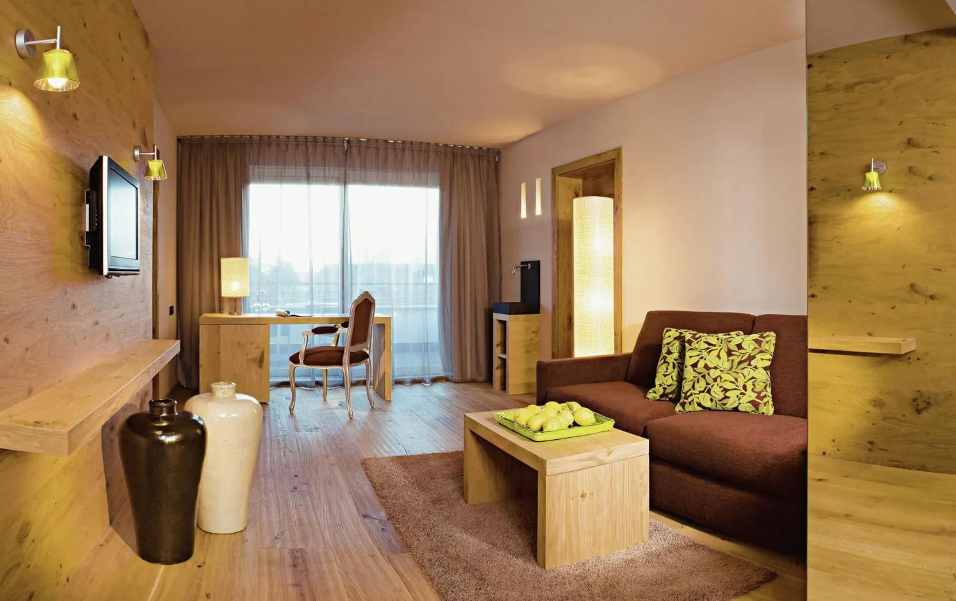 Living room in La Maiena Meran Resort