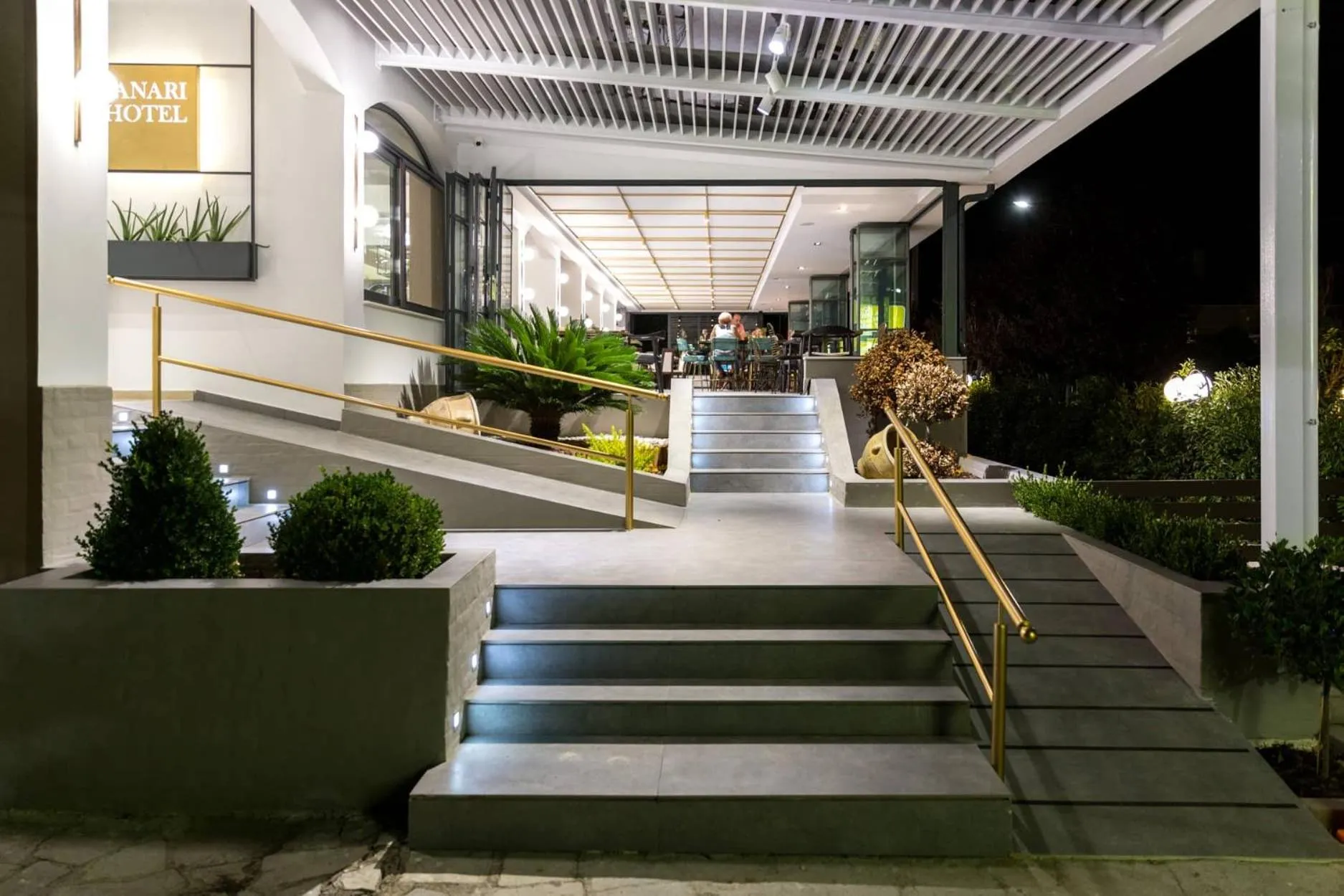 Facade/entrance in Fanari Hotel