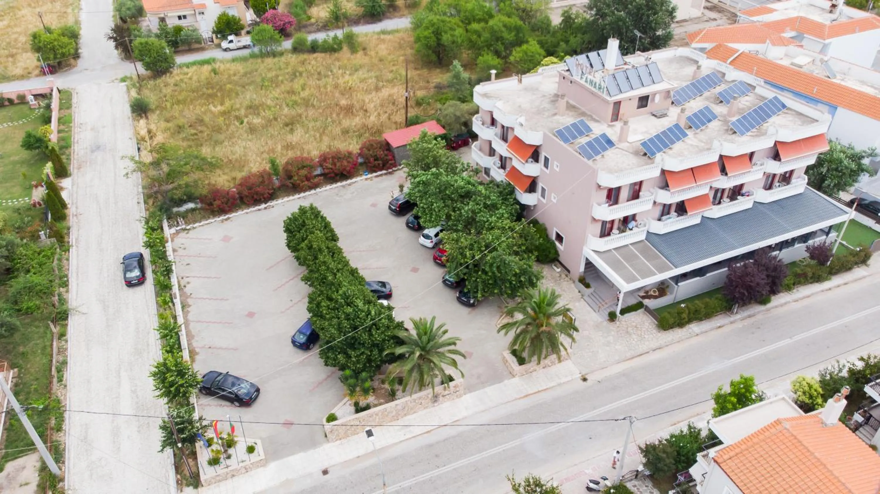 Bird's eye view in Fanari Hotel