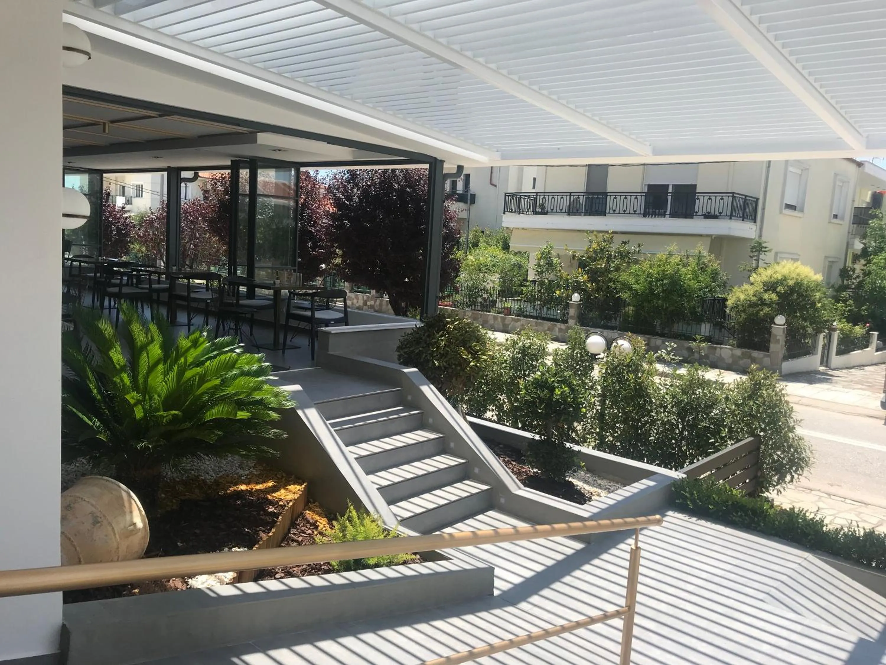 Facade/entrance in Fanari Hotel