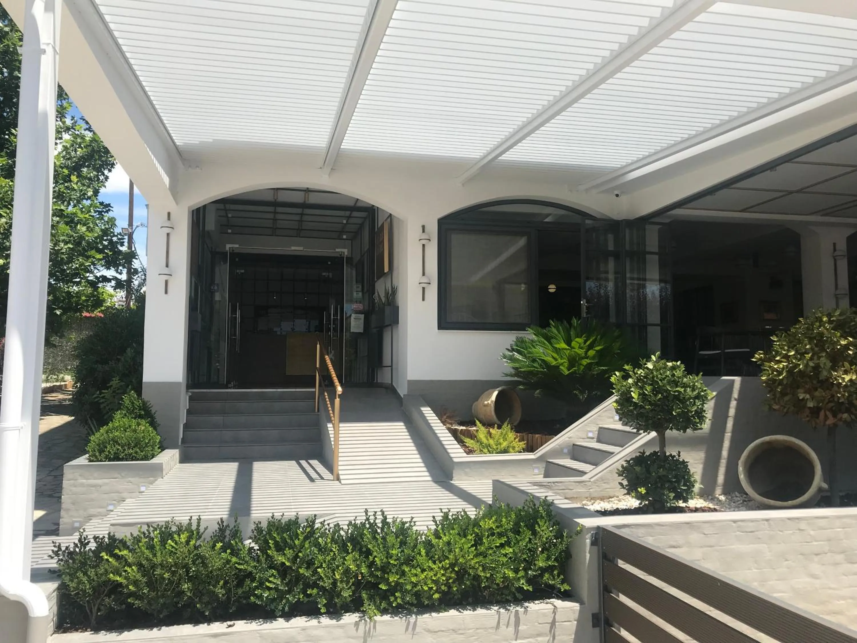 Patio in Fanari Hotel