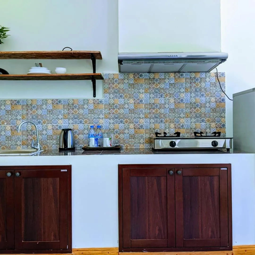 Kitchen or kitchenette in Sanssouci Kep