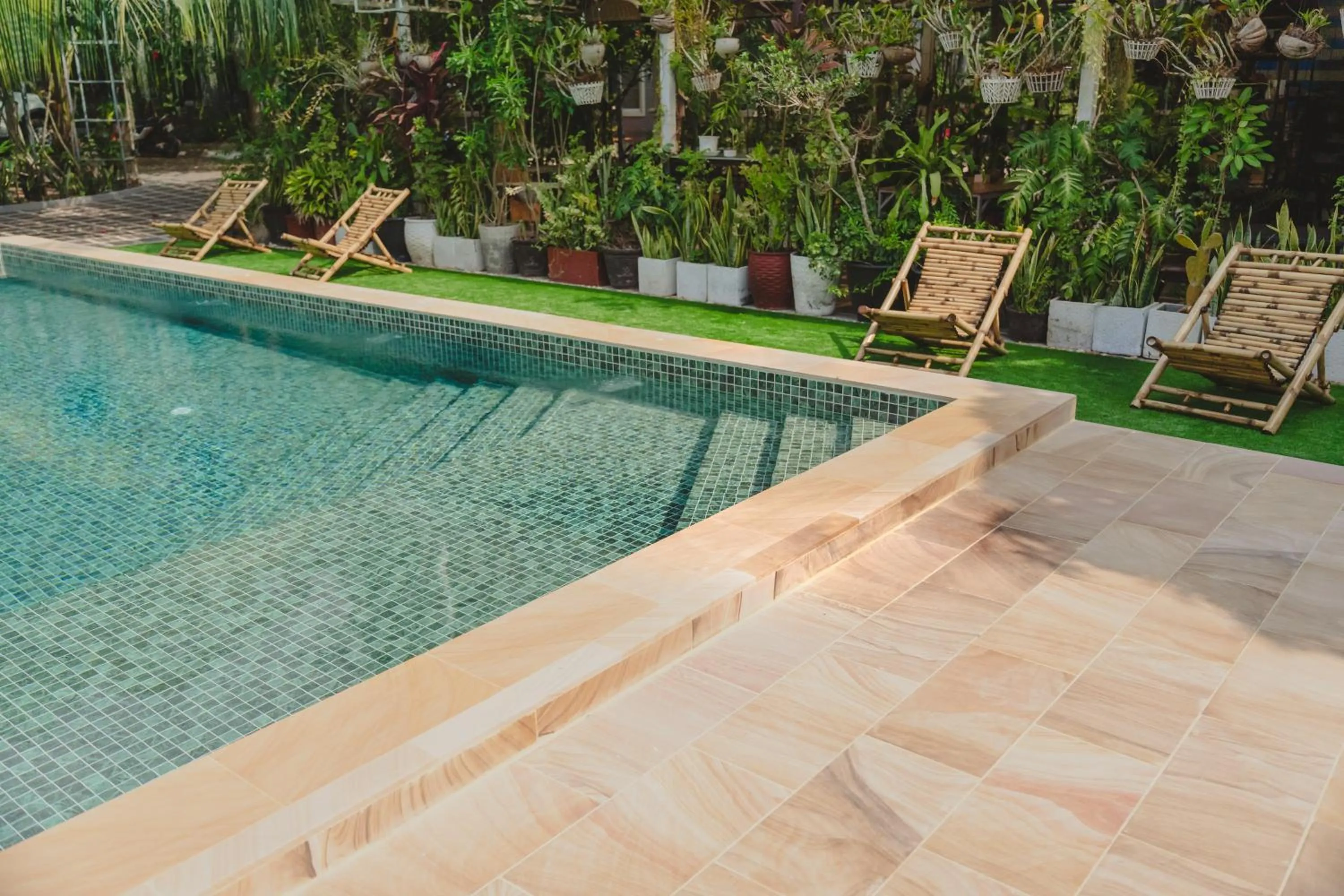 Garden view in Sanssouci Kep