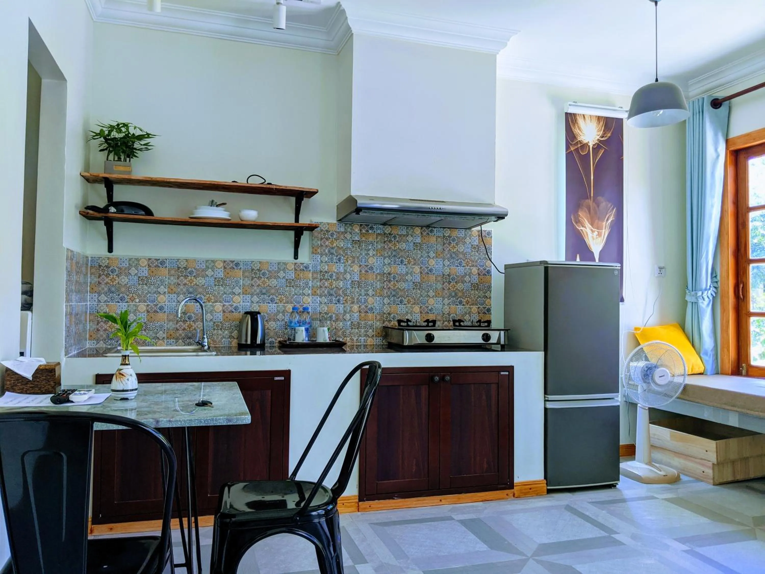 Kitchen or kitchenette in Sanssouci Kep