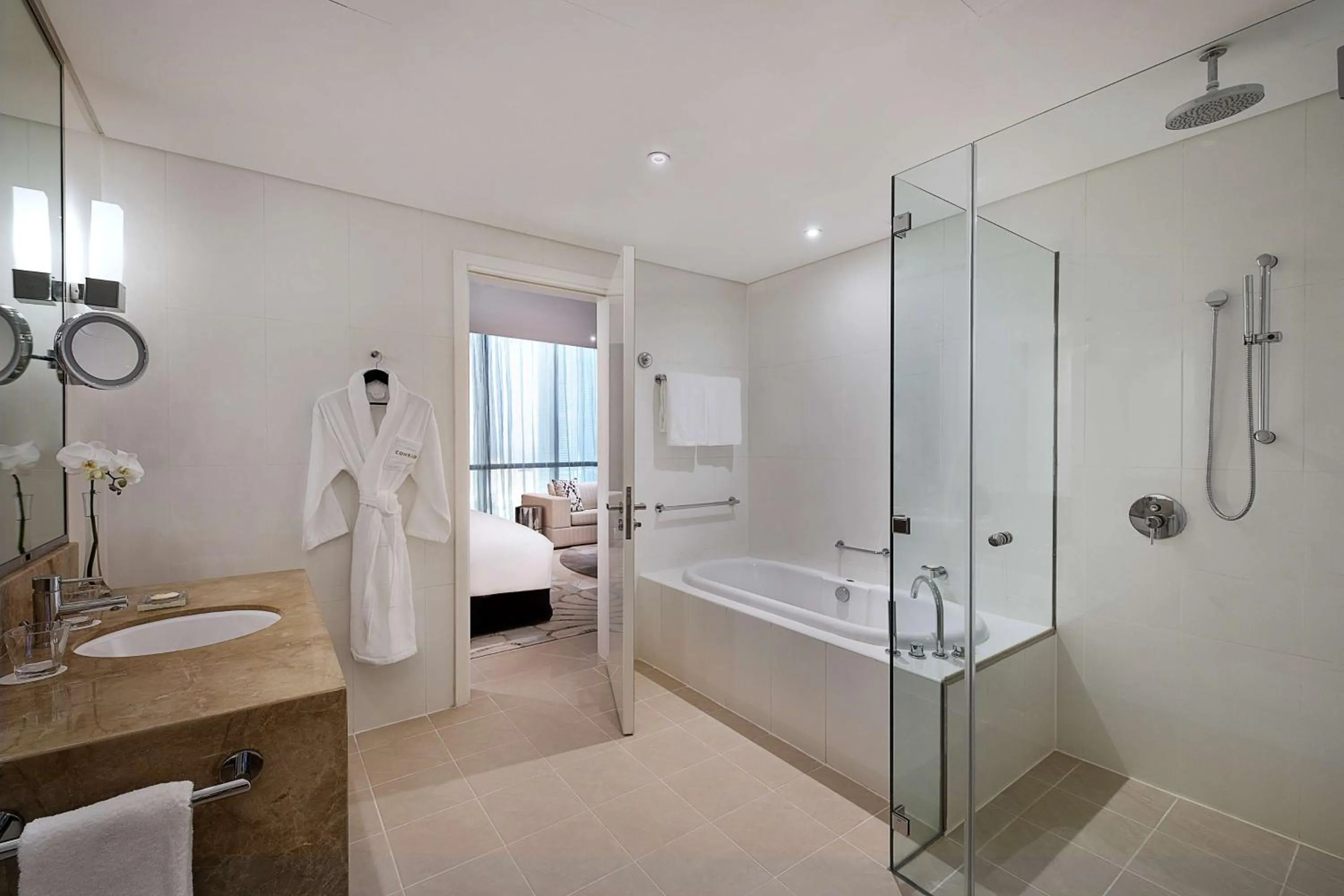 Bathroom in Conrad Abu Dhabi Etihad Towers