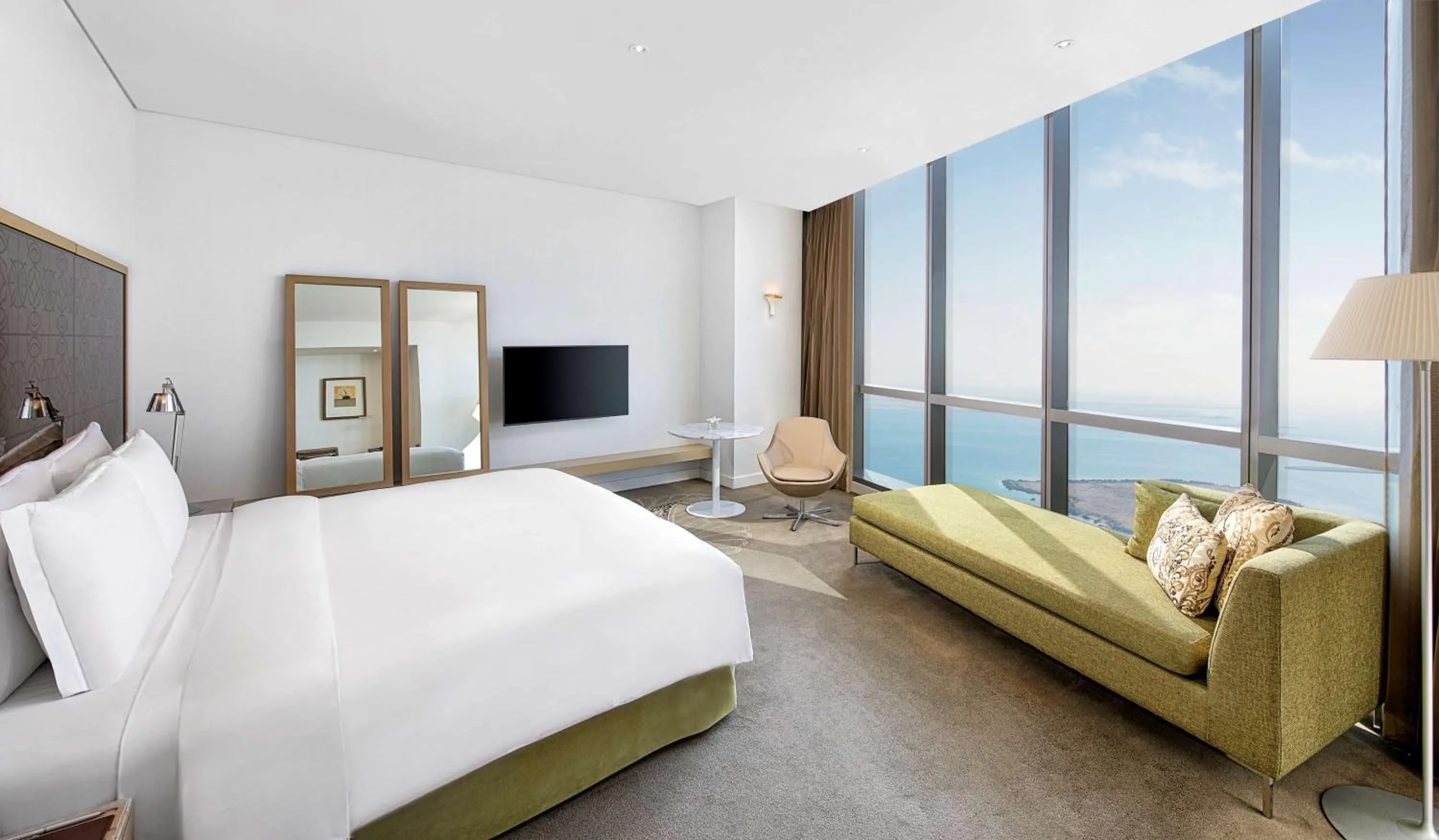 Bedroom, Bed in Conrad Abu Dhabi Etihad Towers