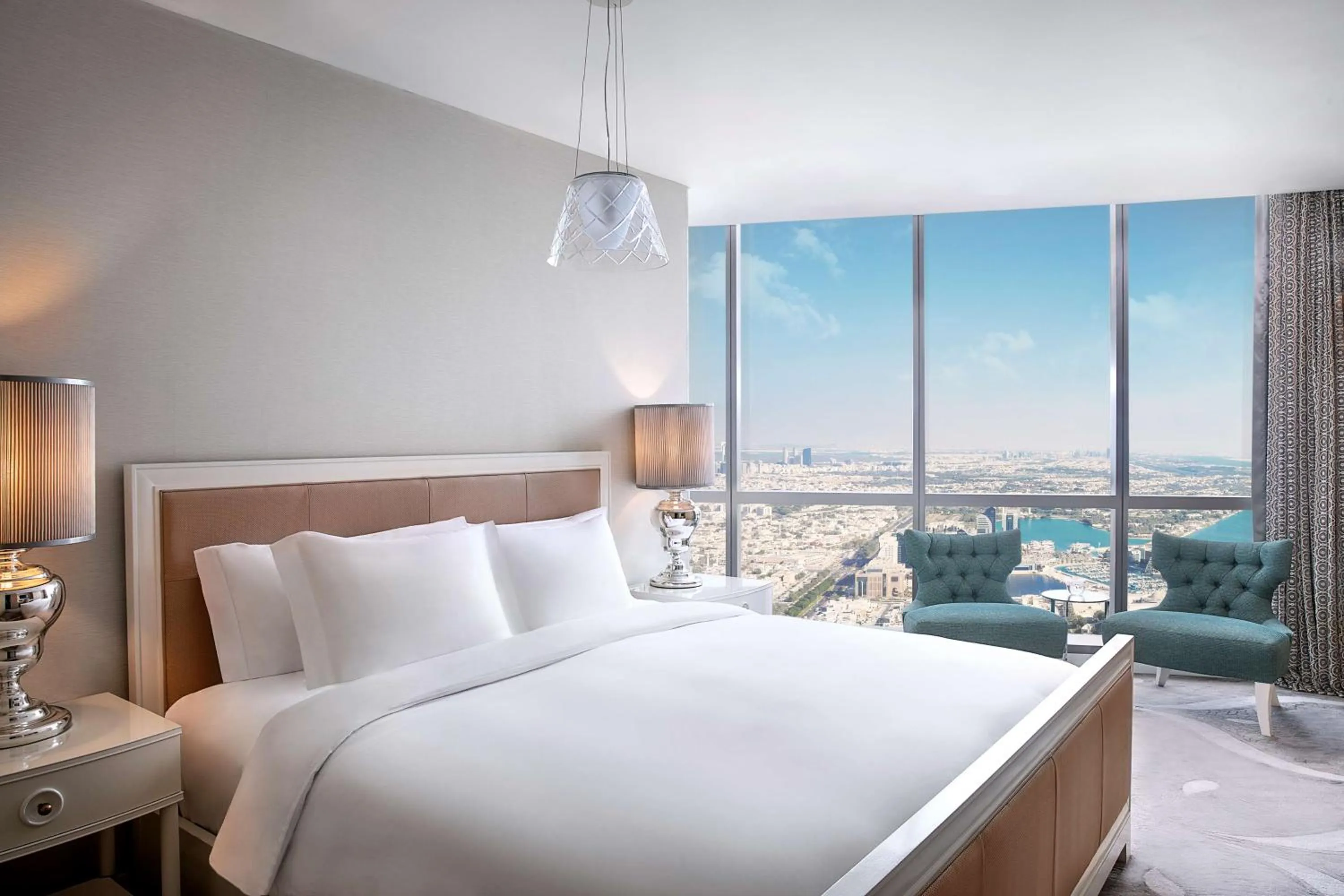 Bed in Conrad Abu Dhabi Etihad Towers