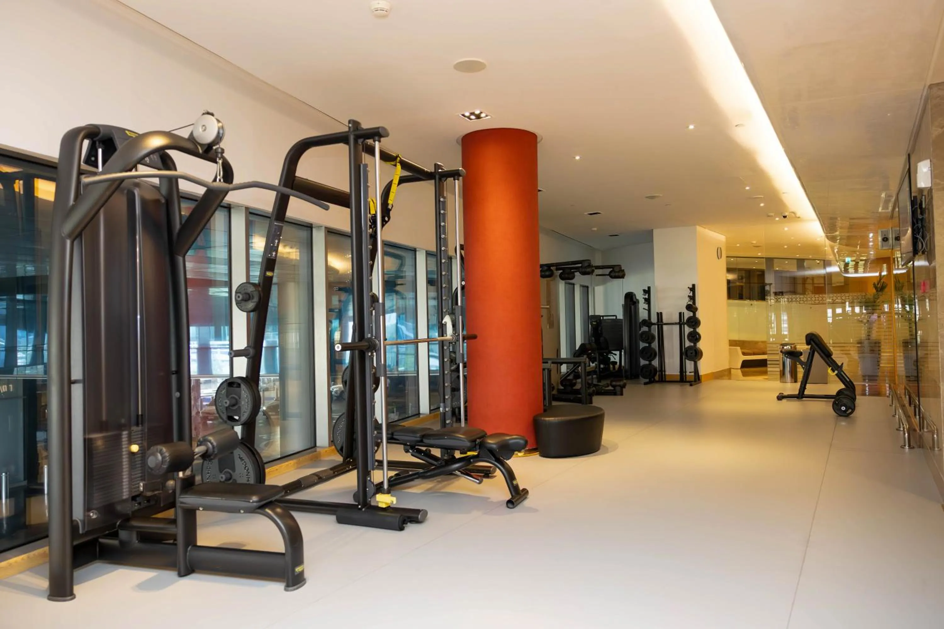 Fitness centre/facilities in Conrad Abu Dhabi Etihad Towers
