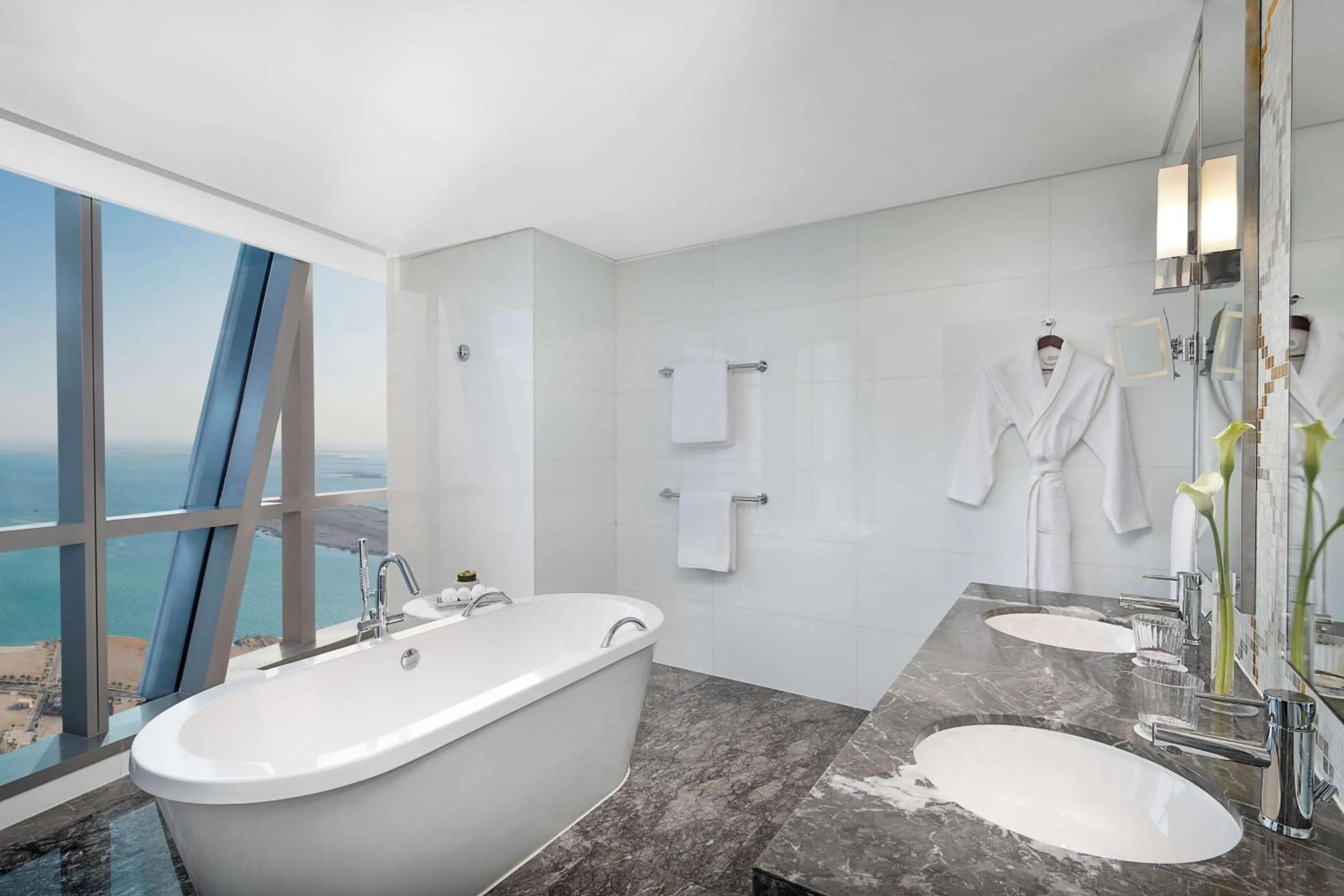 Bathroom in Conrad Abu Dhabi Etihad Towers