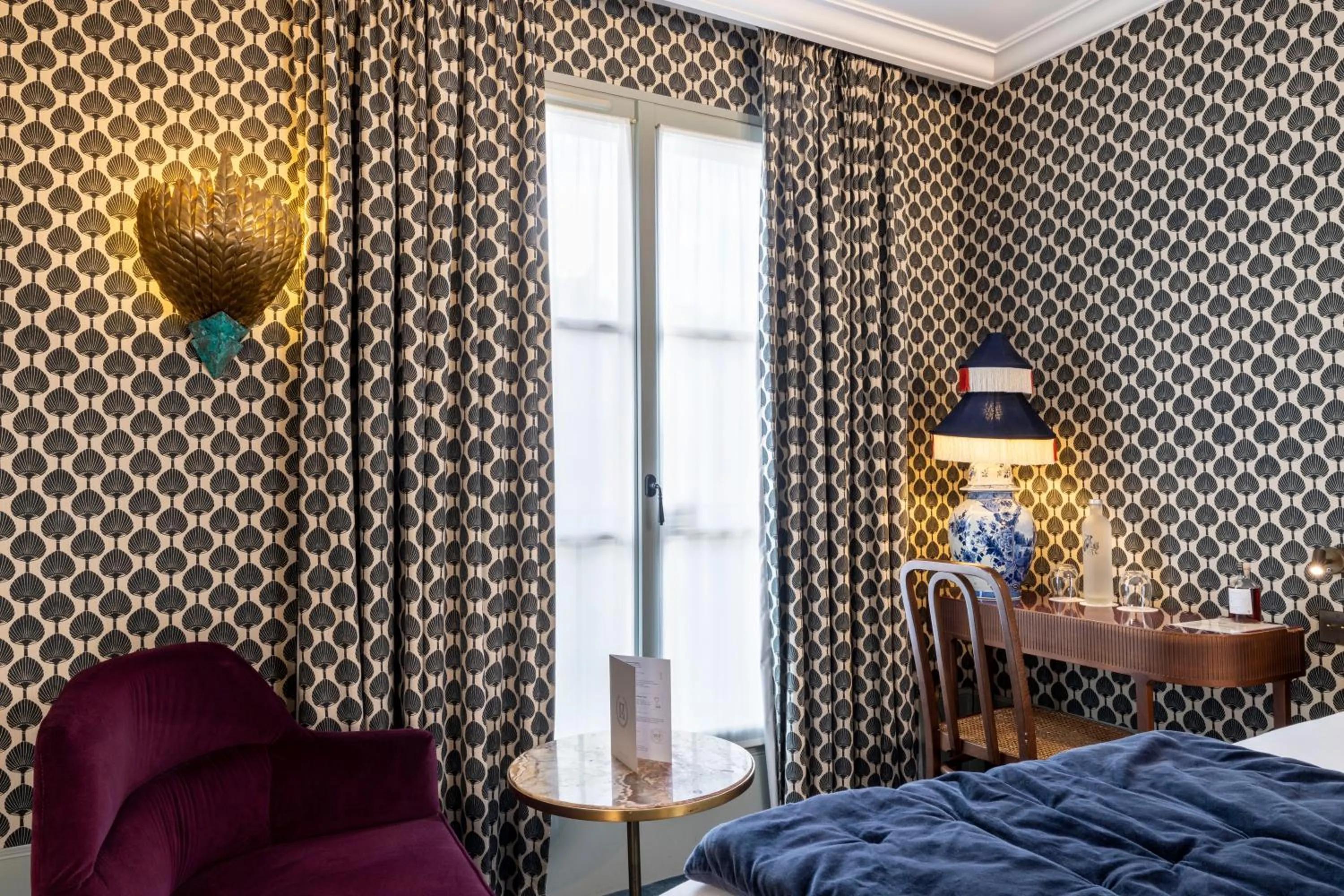 Seating area in Hôtel Monte Cristo