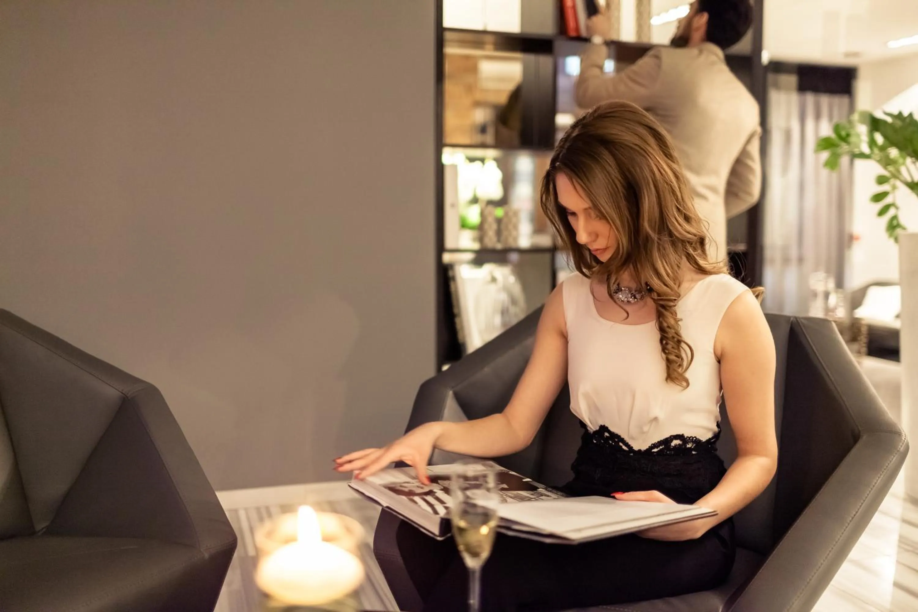 Lobby or reception in Queen Boutique Hotel