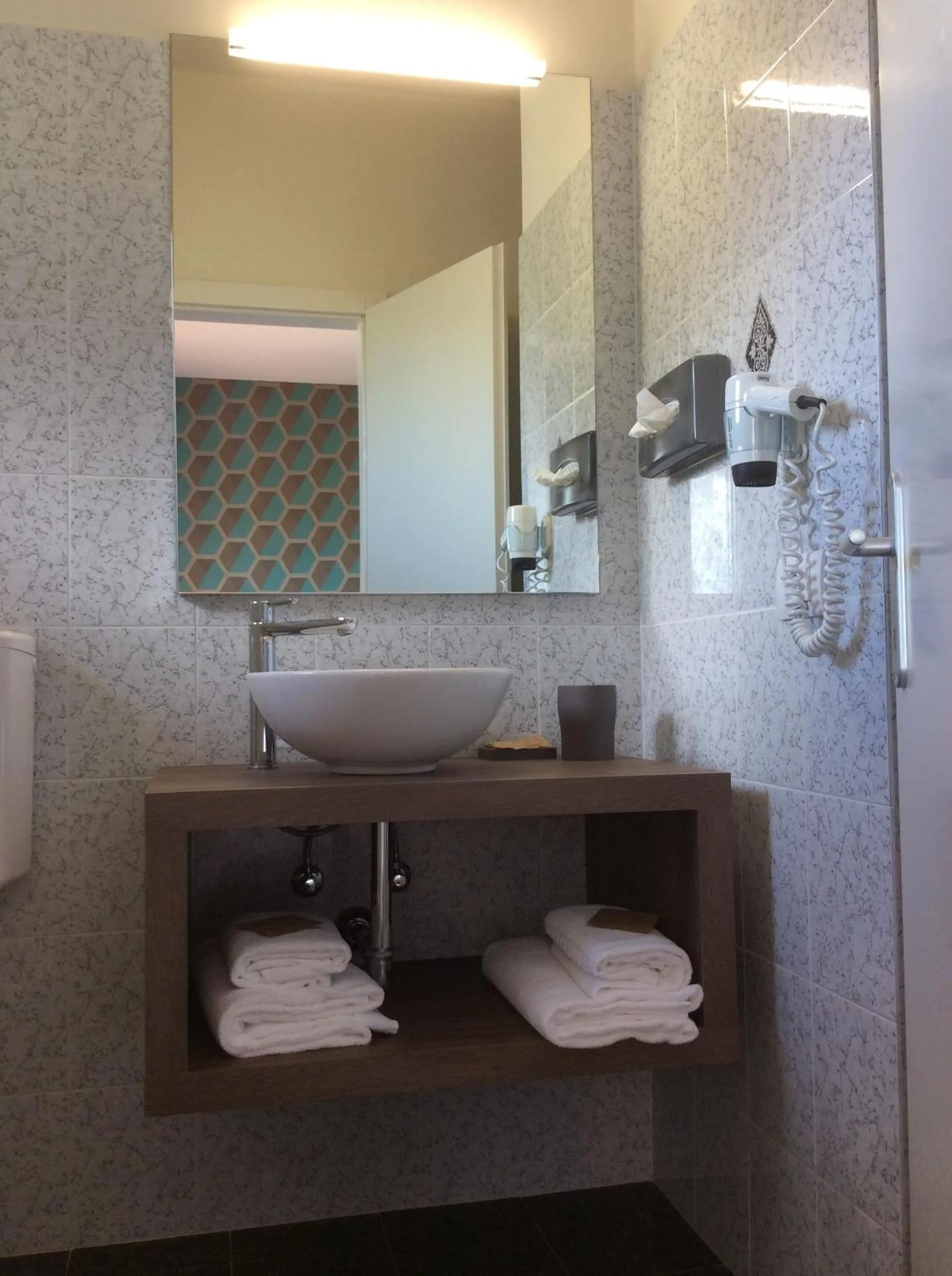 Bathroom in Hotel Anna