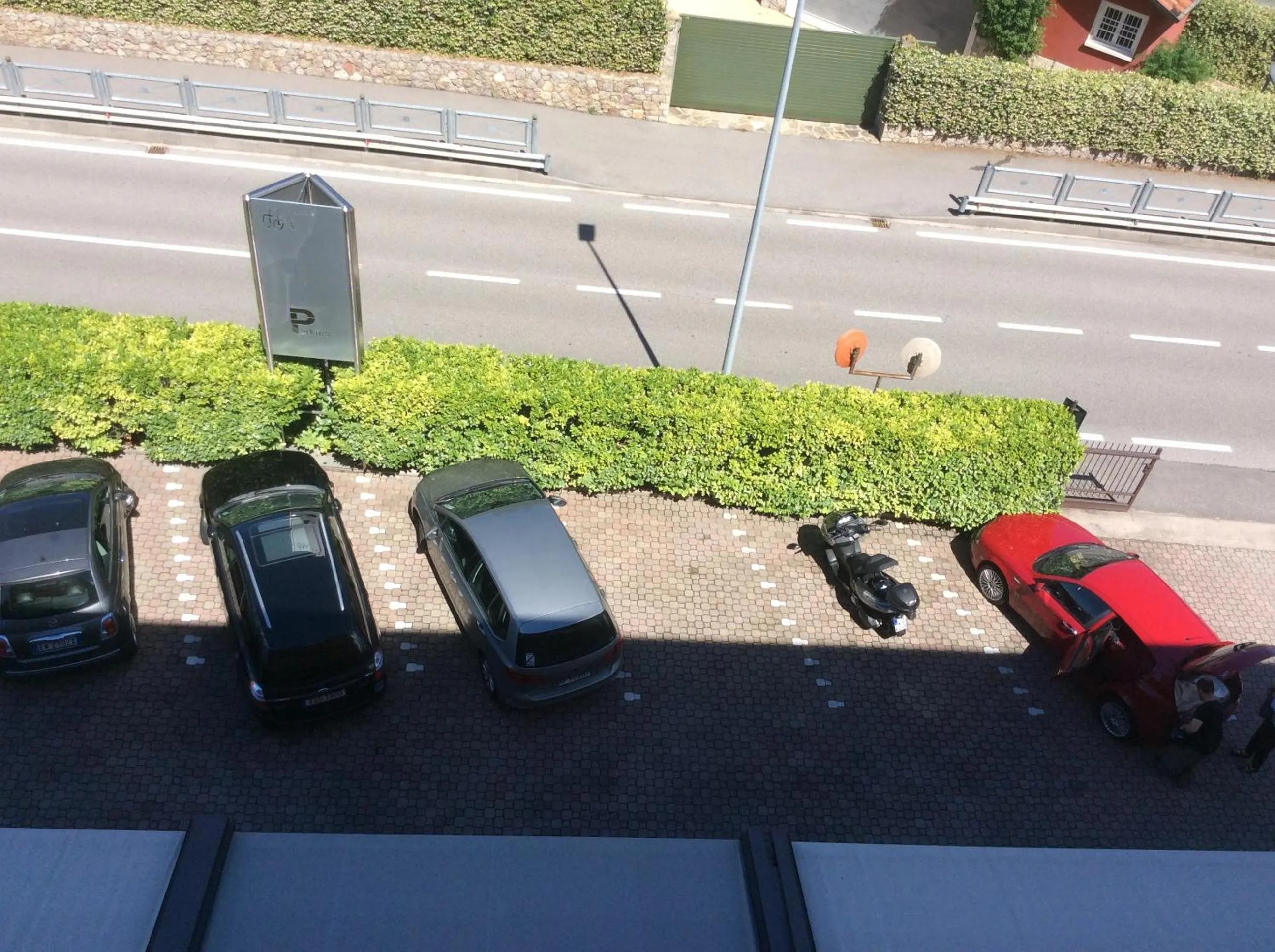 Street view in Hotel Anna