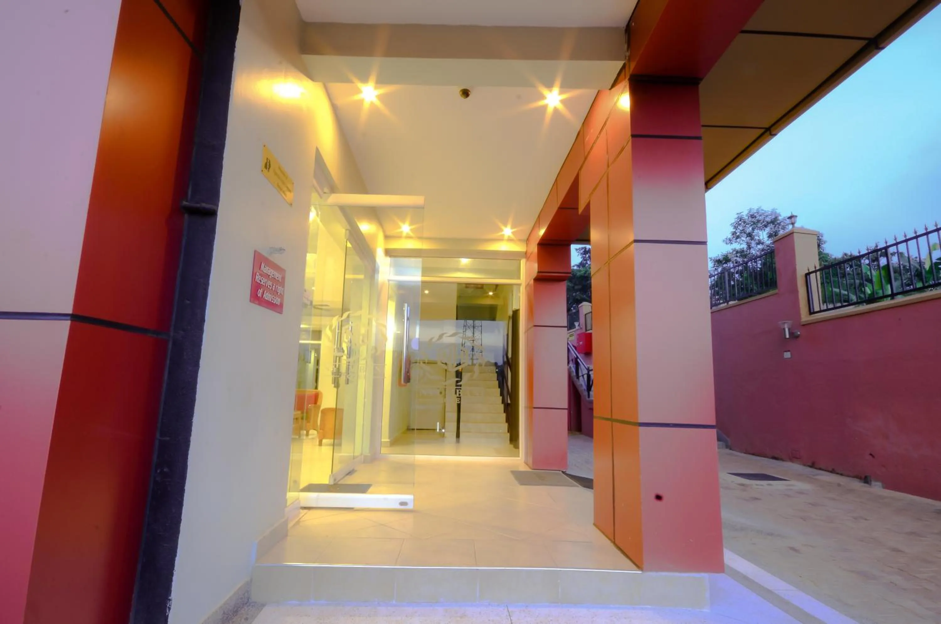 Facade/entrance in Nyumbani Hotel