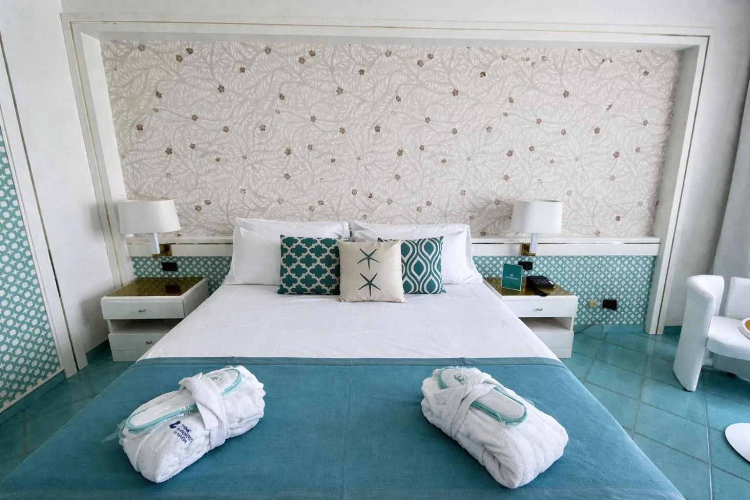 Bed in Grand Hotel Terme