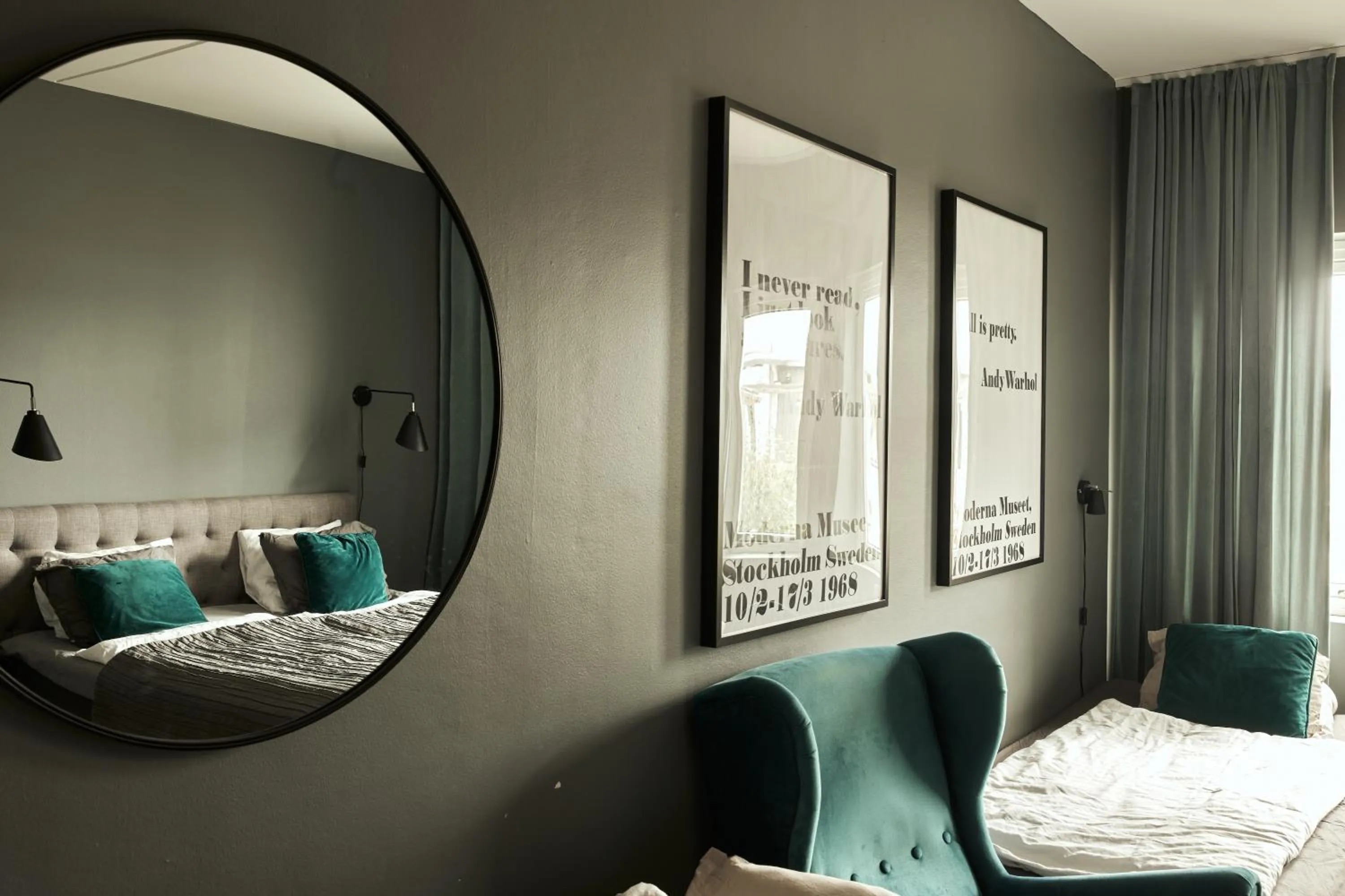 Bed in Hasse på Sjökanten Hotell & Restaurang