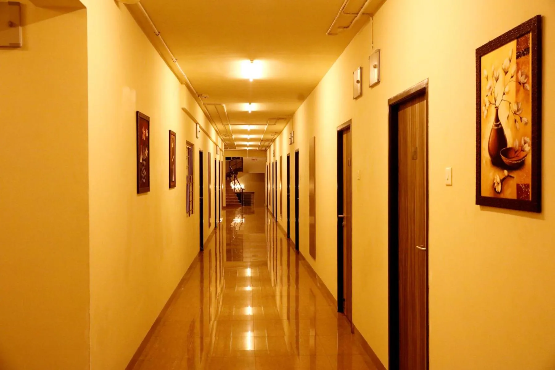 Lobby or reception in Downtown Business Hotel