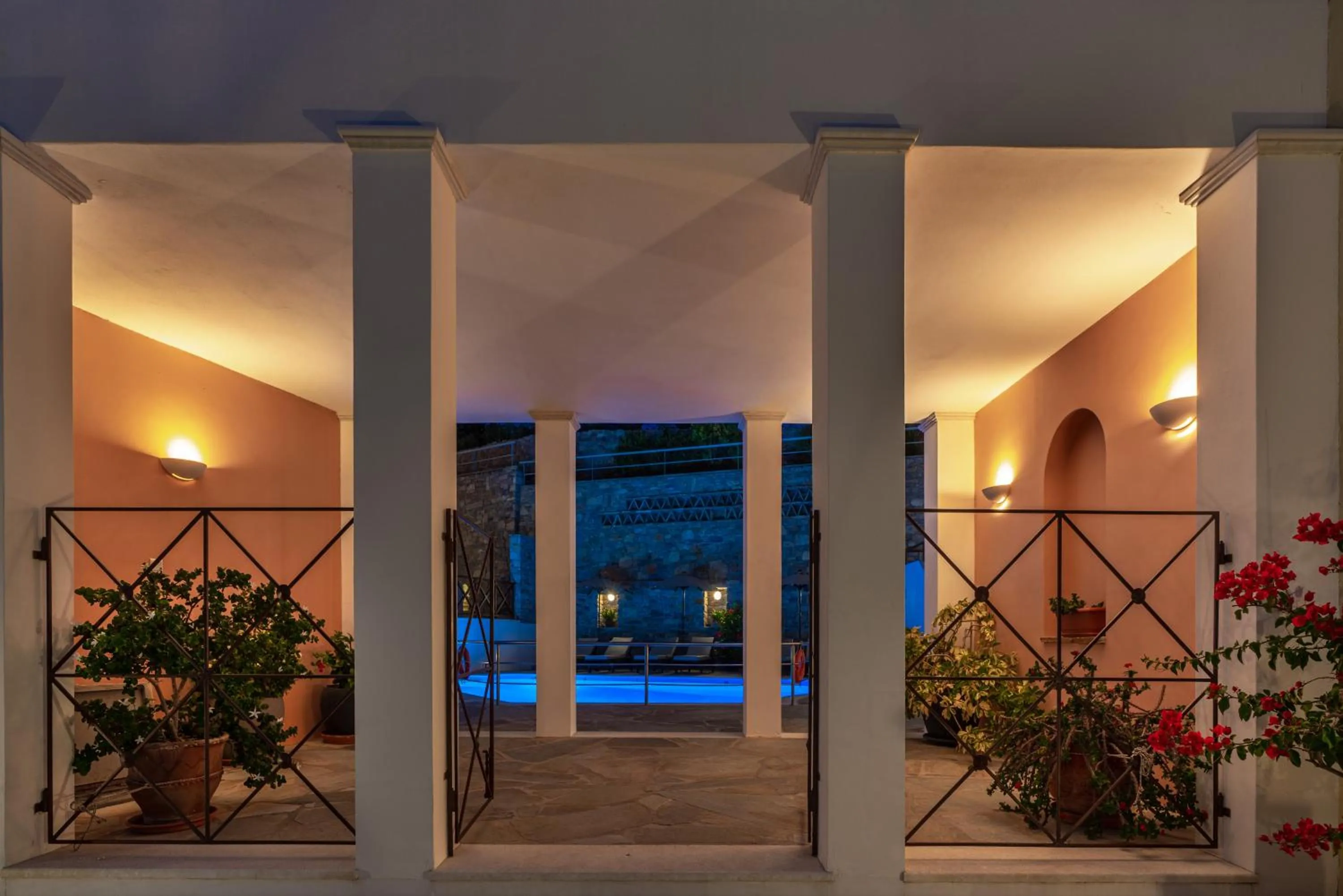 Patio in Reggina's Apartments