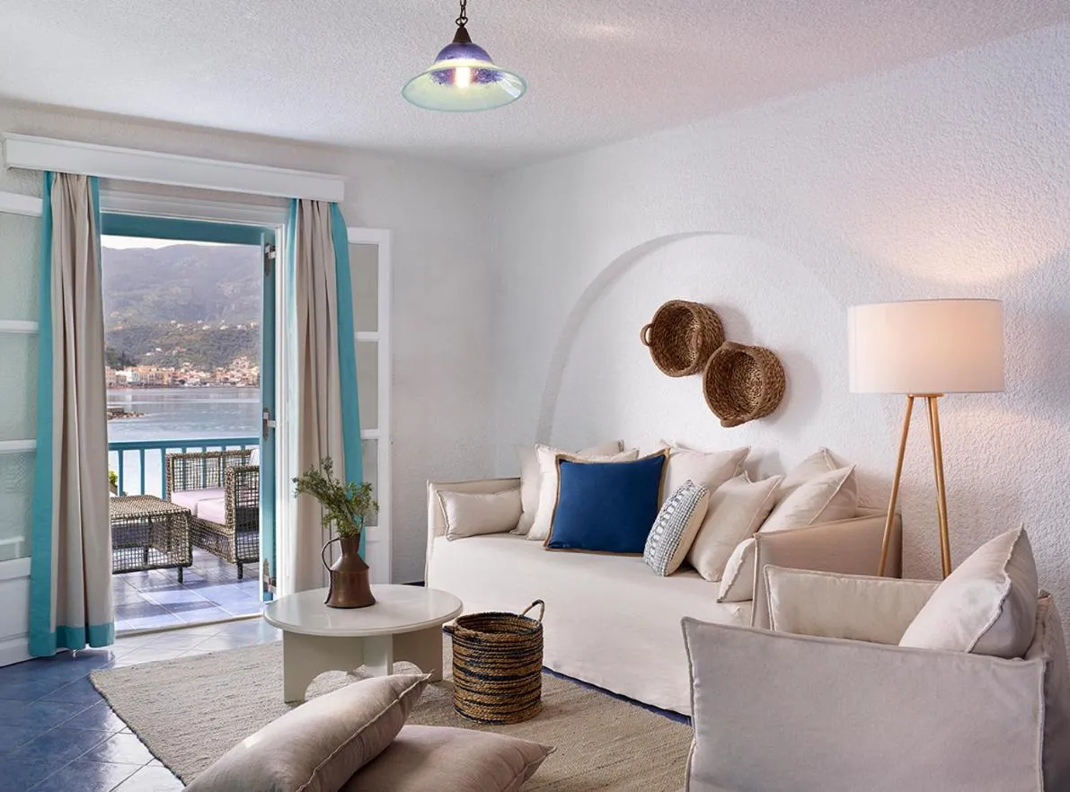 Seating area in Nikis Village