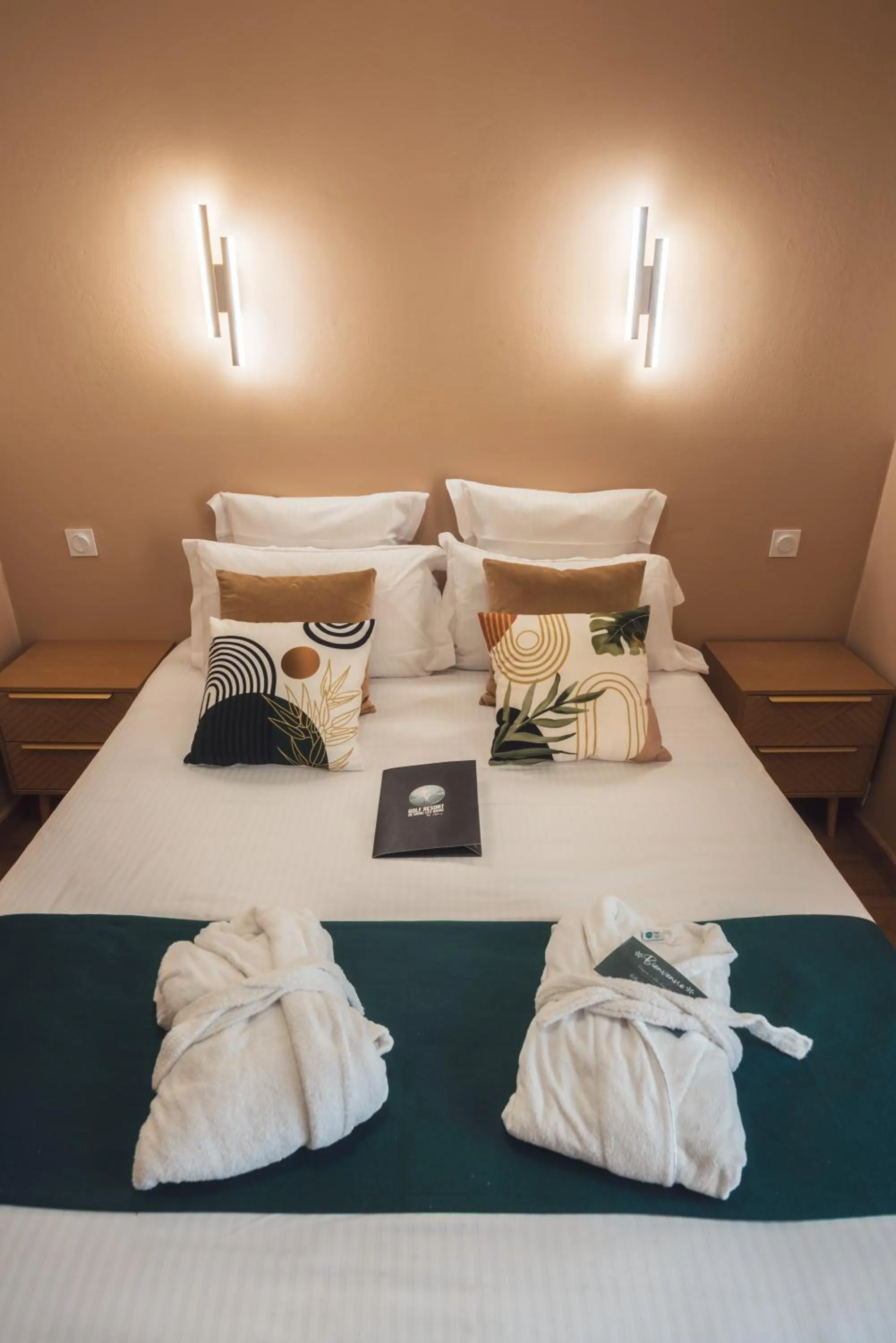 Bedroom, Bed in Golf Resort de Digne-les-bains by Adonis