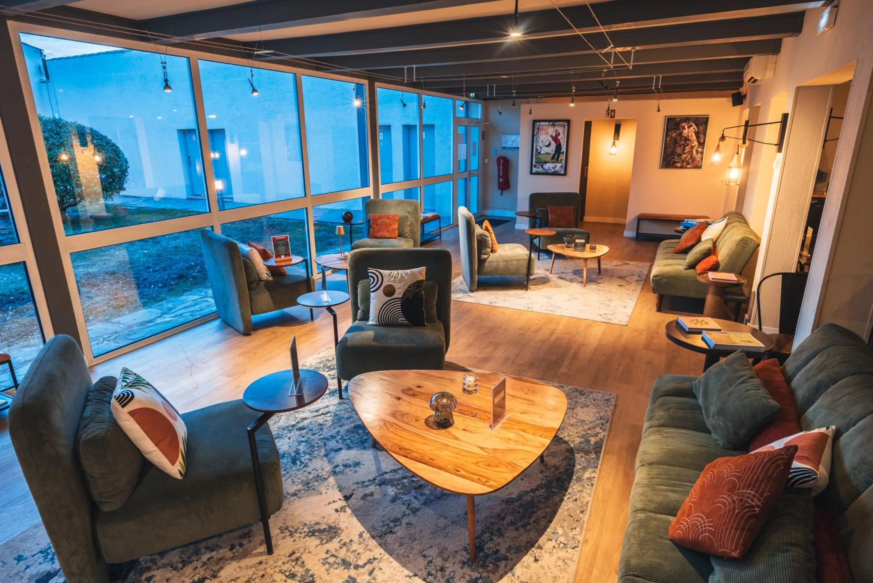 Lounge or bar in Golf Resort de Digne-les-bains by Adonis