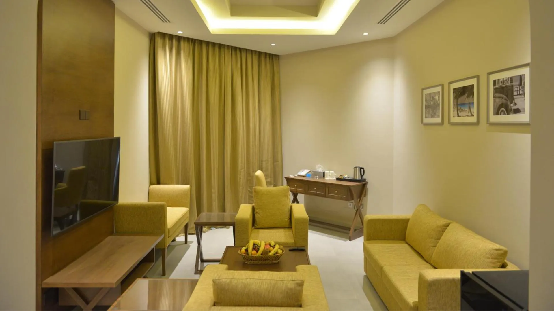 Seating area in Umm Al Quwain Beach Hotel