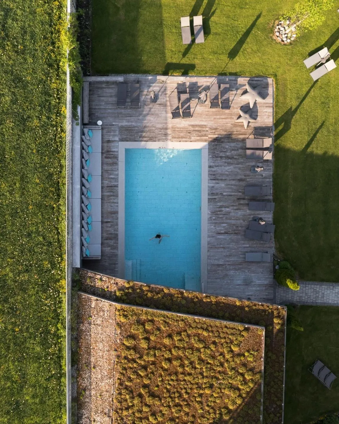 Swimming pool in Hotel Petrus